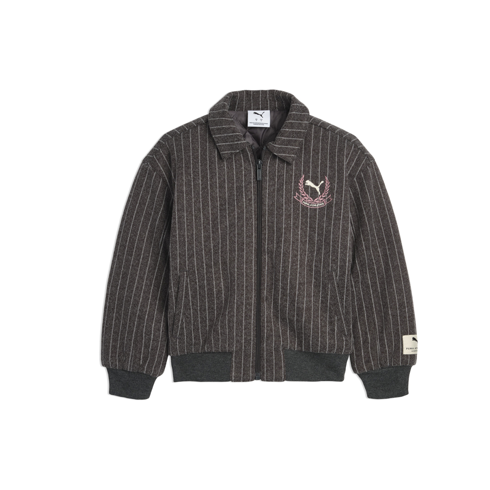 PUMA Class Pack Faux Wool Varsity Full Zip Jacket Youth PUMA Class Pack Faux Wool Varsity Full Zip Jacket Youth