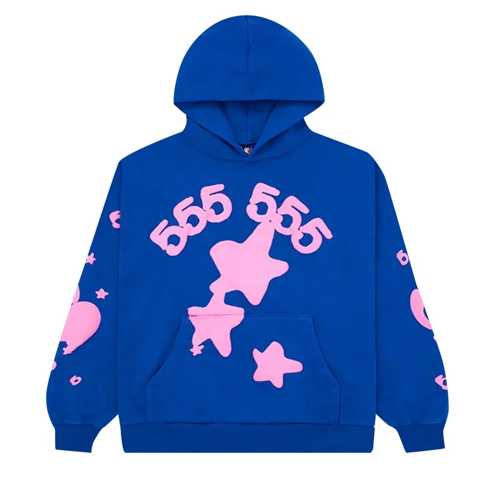Spder Beluga Hoodie Blue Spder Beluga Hoodie Blue