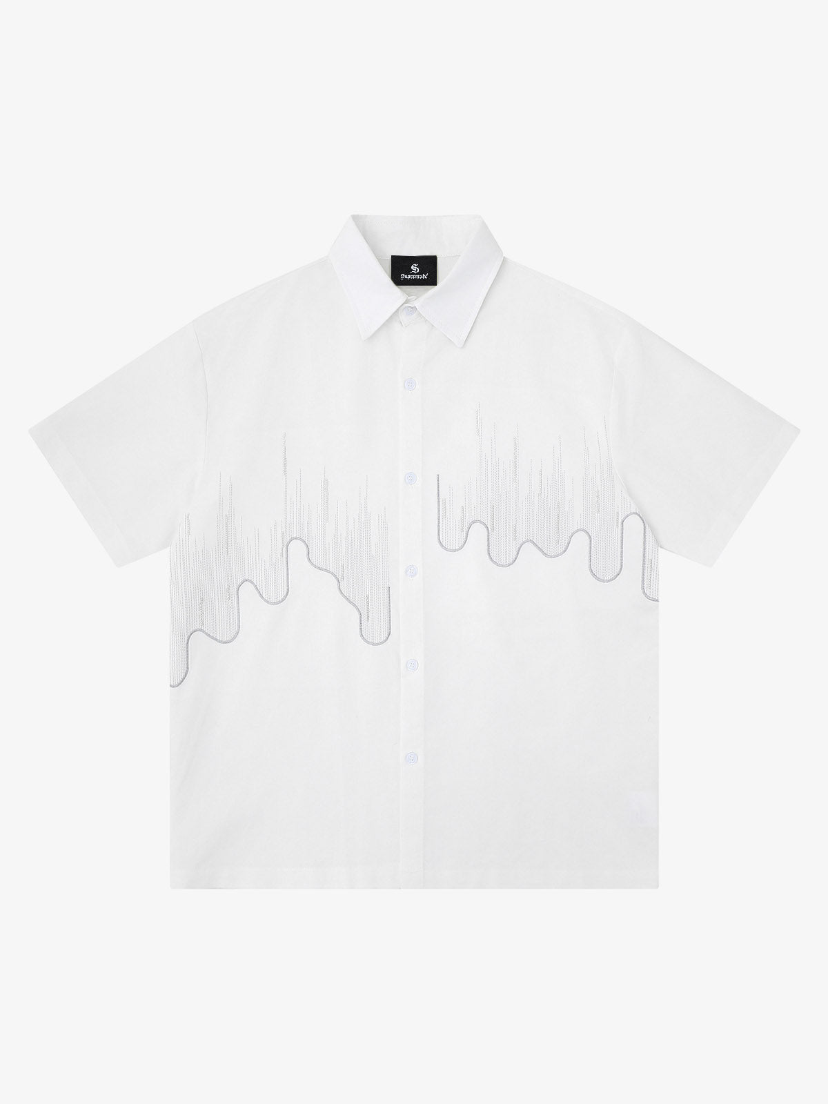 Abstract Skyline Graphic Short Sleeve Shirt Abstract Skyline Graphic Short Sleeve Shirt