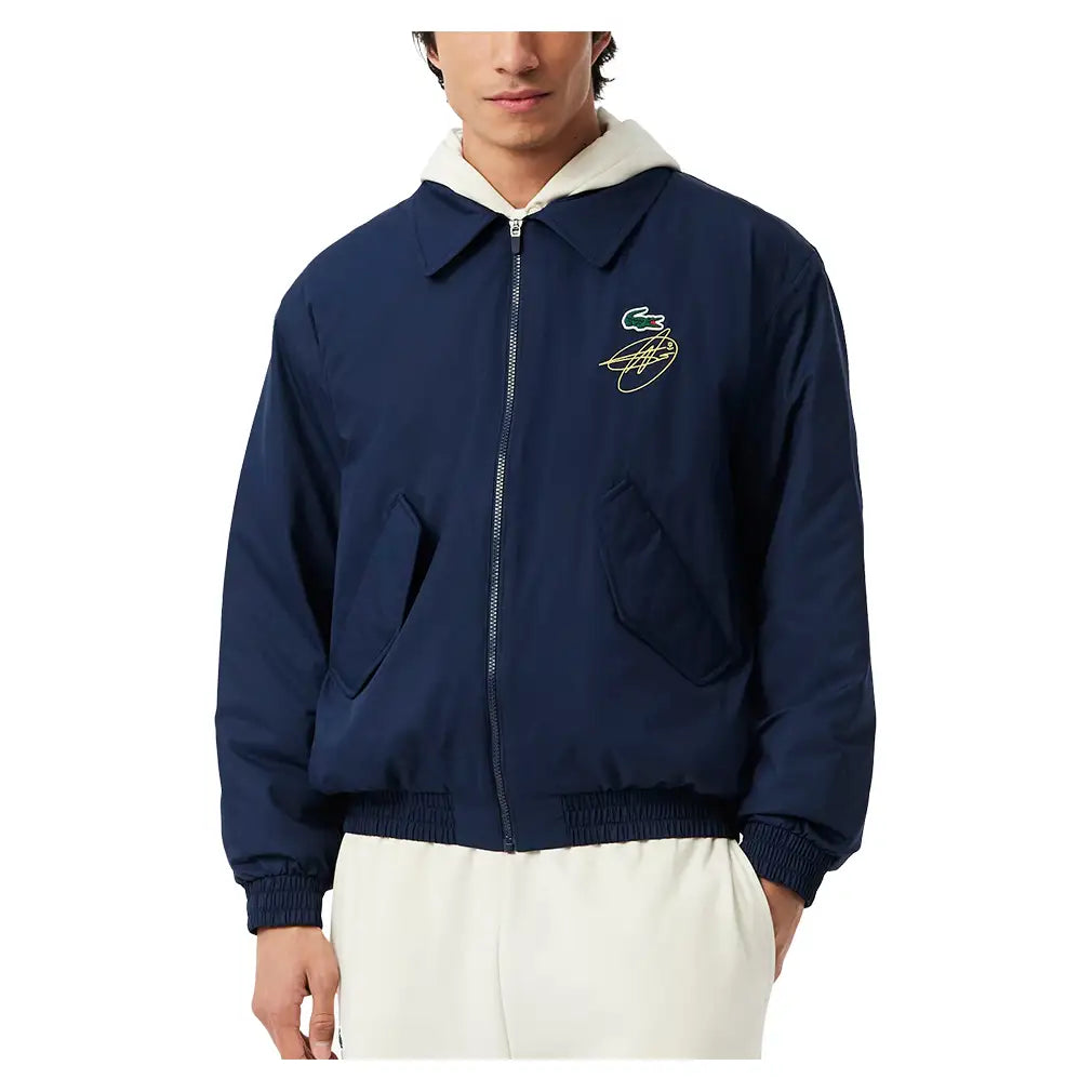 Men’s Novak Djokovic Tennis Jacket Navy Men’s Novak Djokovic Tennis Jacket Navy