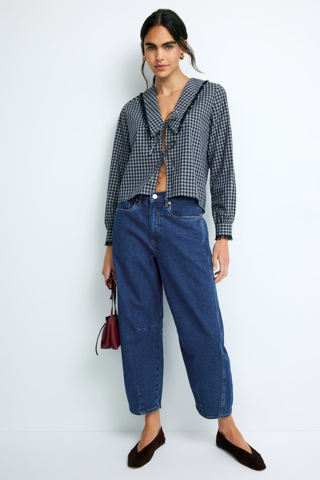 Blanknyc Deep Down Barrel Jeans Blue Blanknyc Deep Down Barrel Jeans Blue