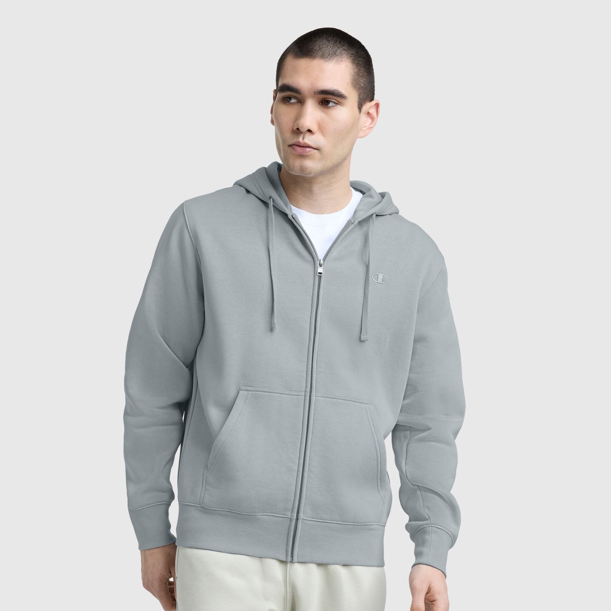 Powerblend Full-Zip Hoodie, C Logo