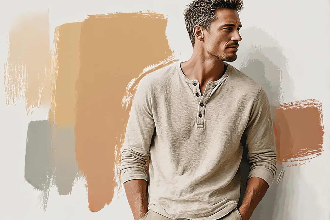 Cotton Henley Shirts That Hold Their Shape