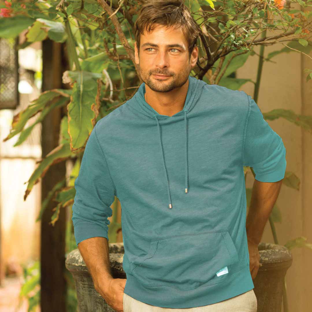Dockside Slub Cotton Hoodie Dockside Slub Cotton Hoodie