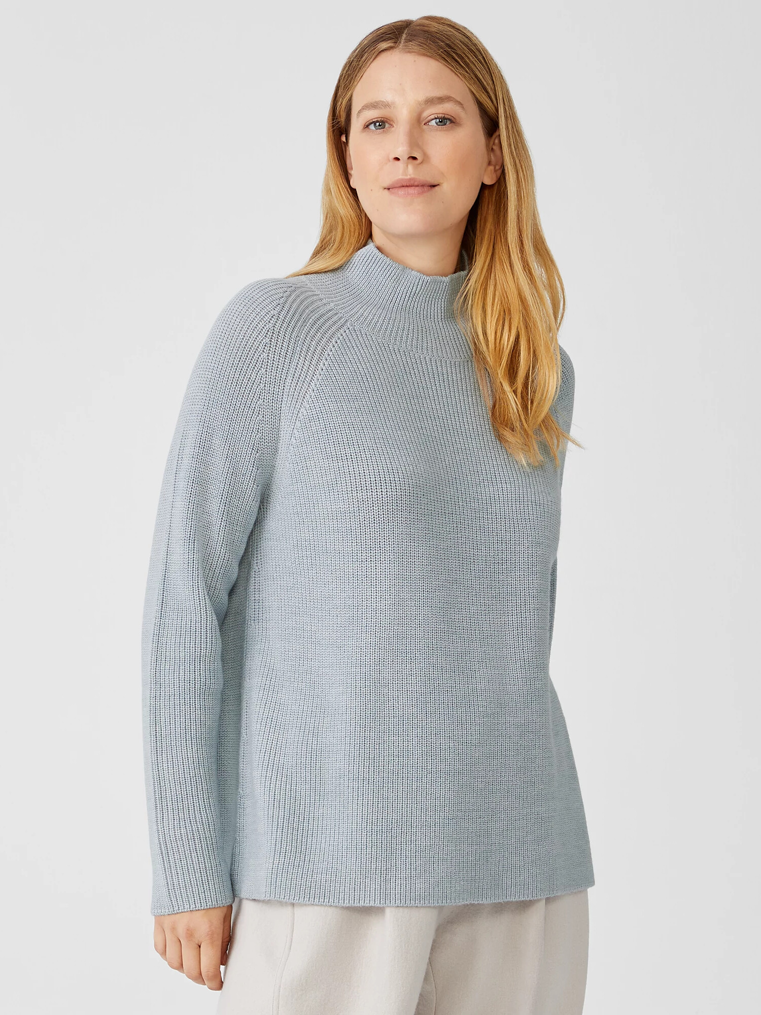 Merino Wool Turtleneck Top Merino Wool Turtleneck Top