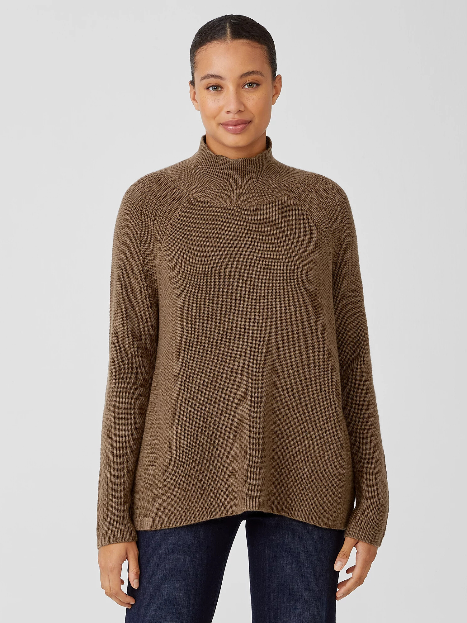 Merino Wool Turtleneck Top Merino Wool Turtleneck Top