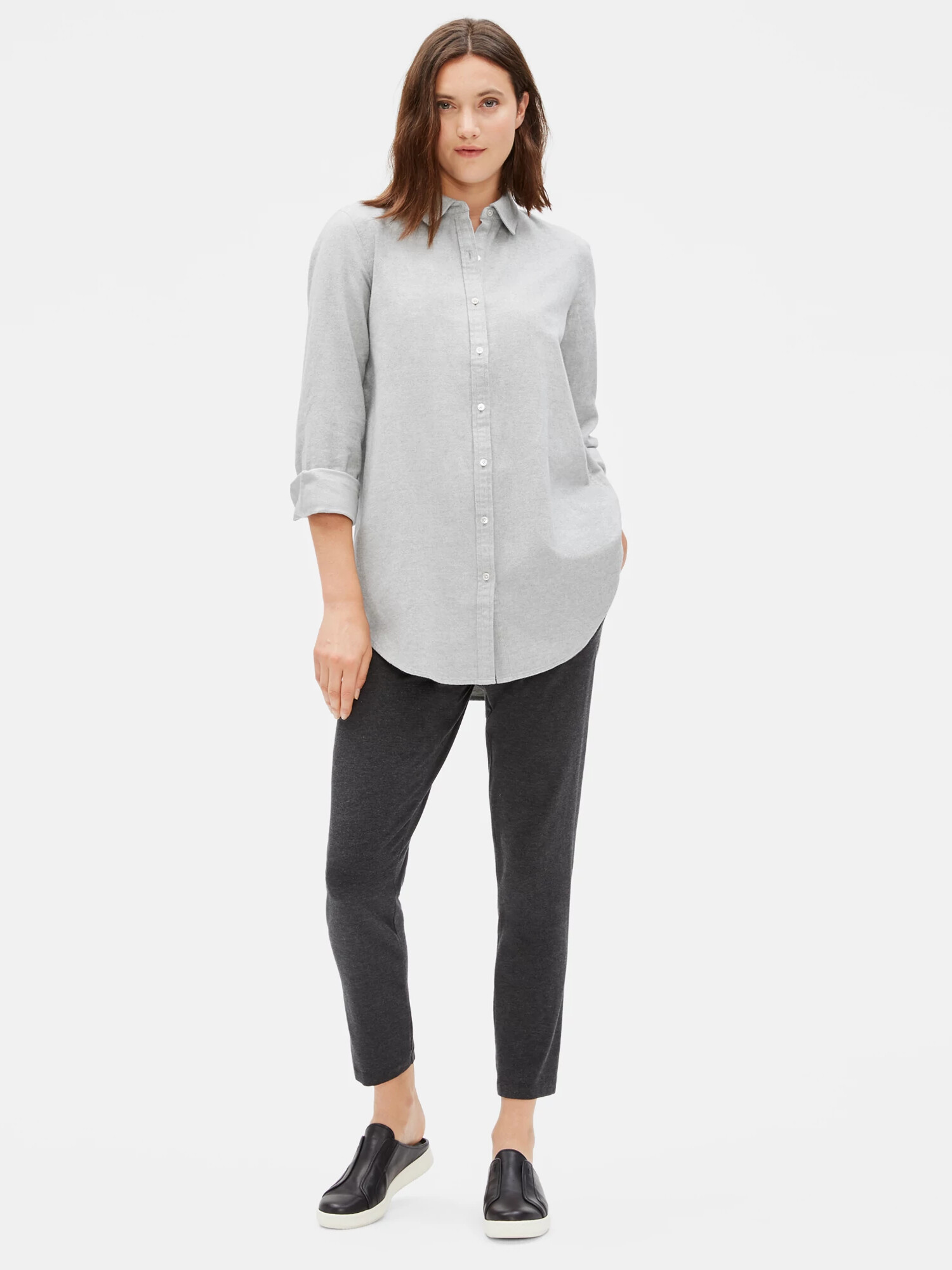 Organic Cotton Flannel Twill Shirt Organic Cotton Flannel Twill Shirt