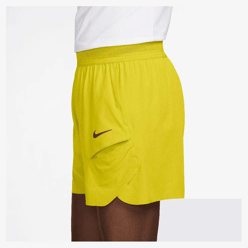 Men’s Melbourne Dri-Fit Slam Inch Tennis Shorts – Yellow Men’s Melbourne Dri-Fit Slam Inch Tennis Shorts – Yellow