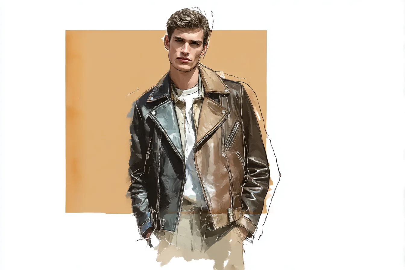 Faux Leather Biker Jackets That Hold Their Shape
