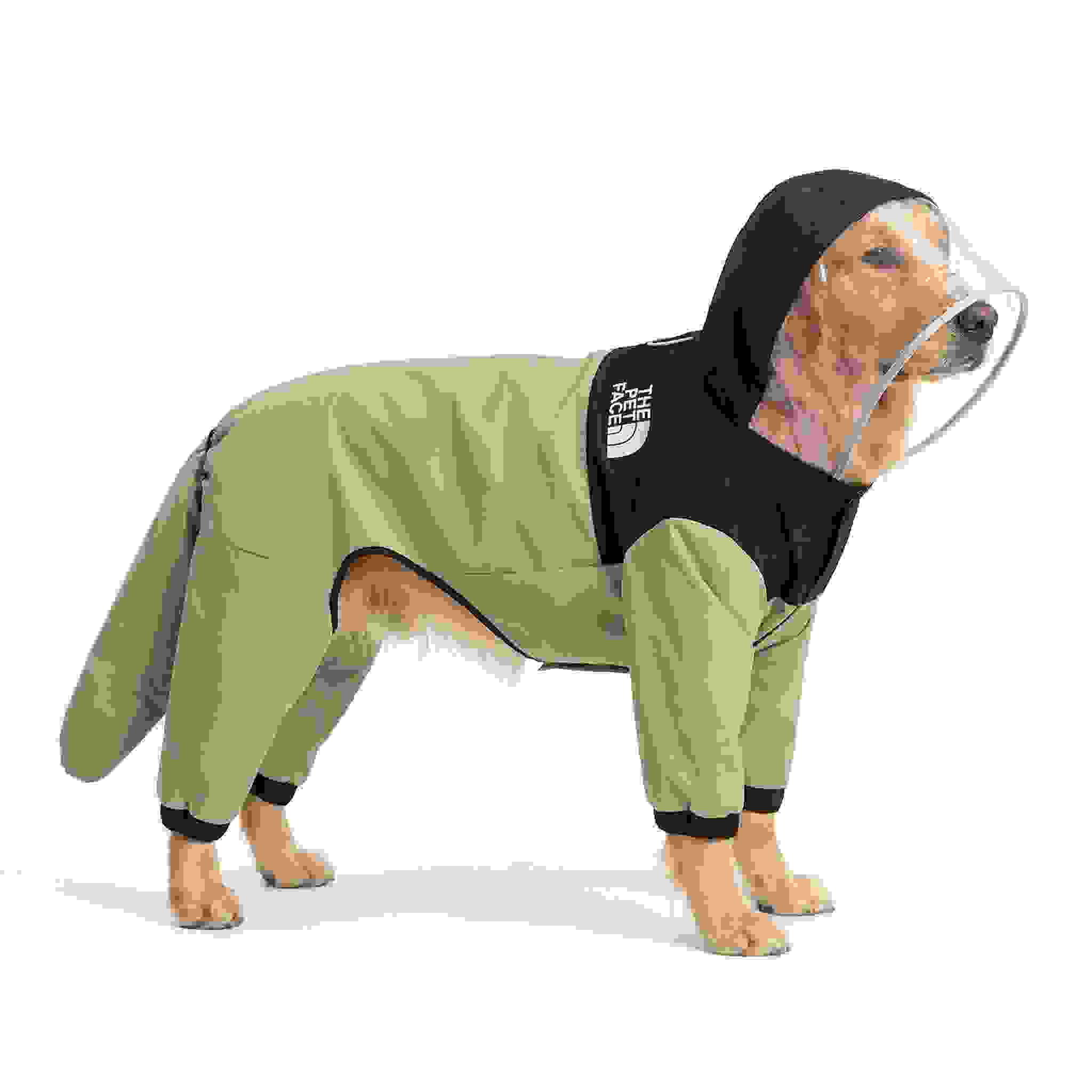 Waterproof Full Coverage Large Dog Raincoat mm Breathable Hooded Jacket with Leash Hole Waterproof Full Coverage Large Dog Raincoat mm Breathable Hooded Jacket with Leash Hole