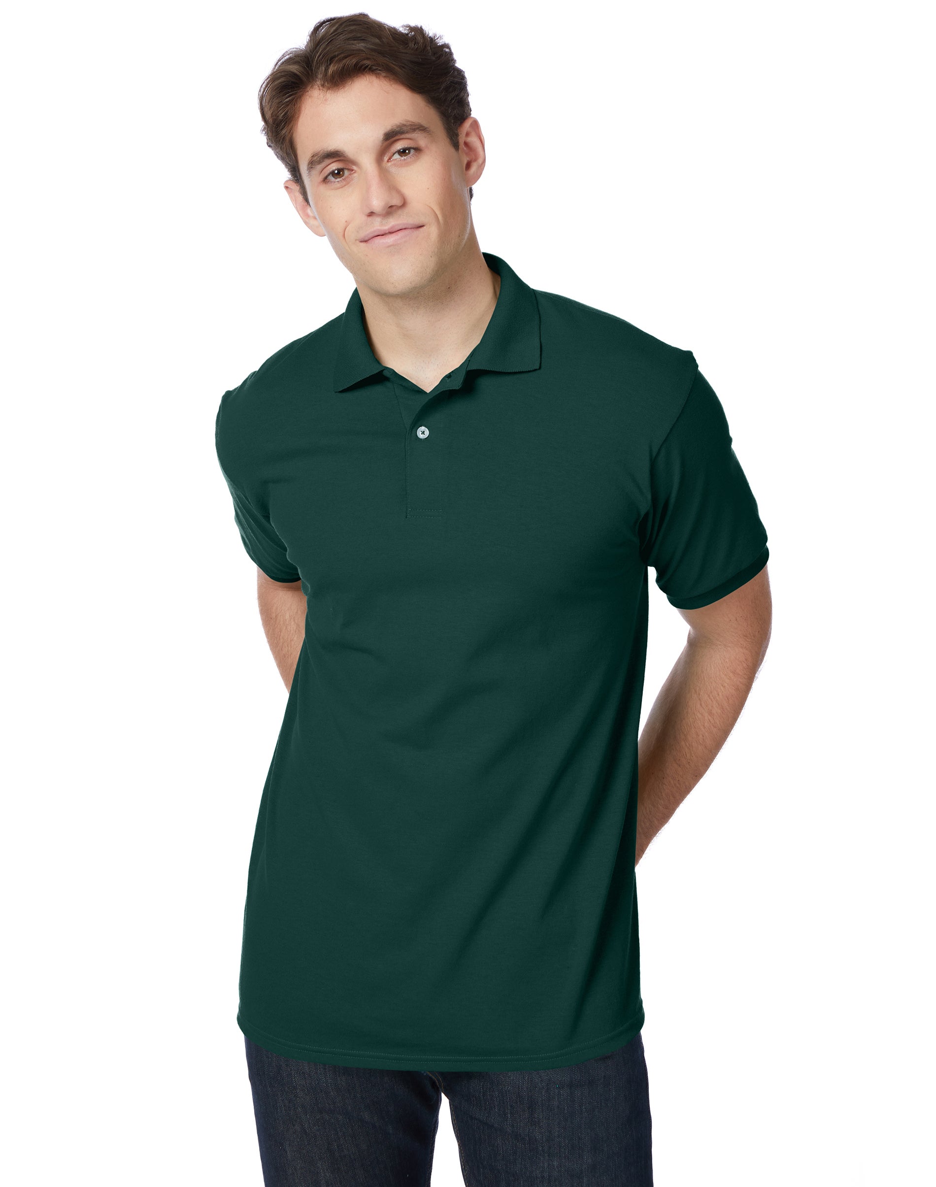 Hanes EcoSmart Men’s Polo Shirt Big & Tall Hanes EcoSmart Men’s Polo Shirt Big & Tall