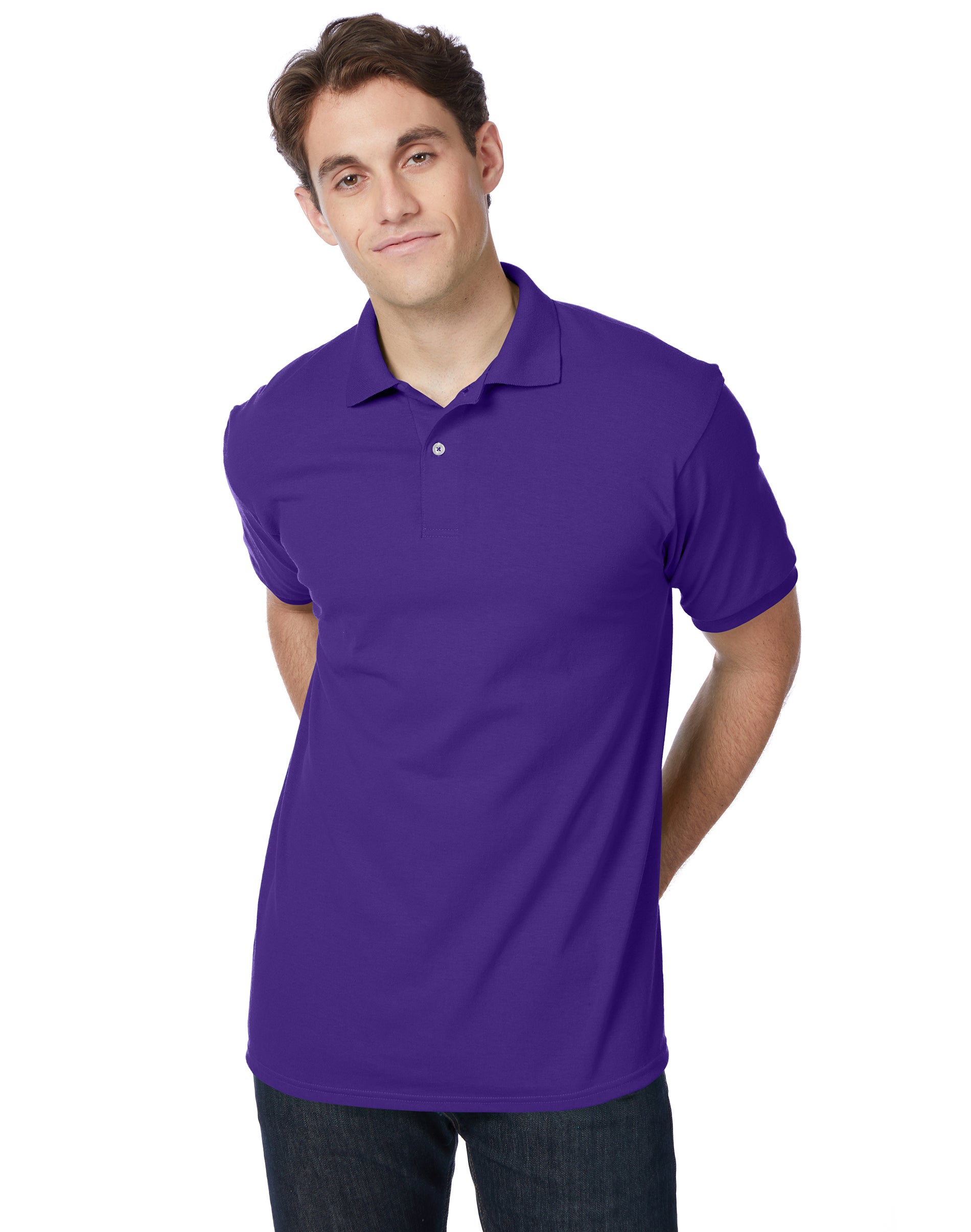 Hanes EcoSmart Men’s Polo Shirt Big & Tall