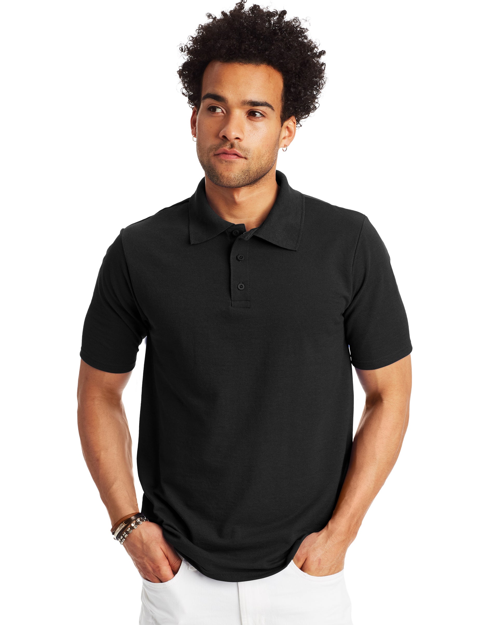 Hanes Men’s Pique Polo Shirt Big & Tall