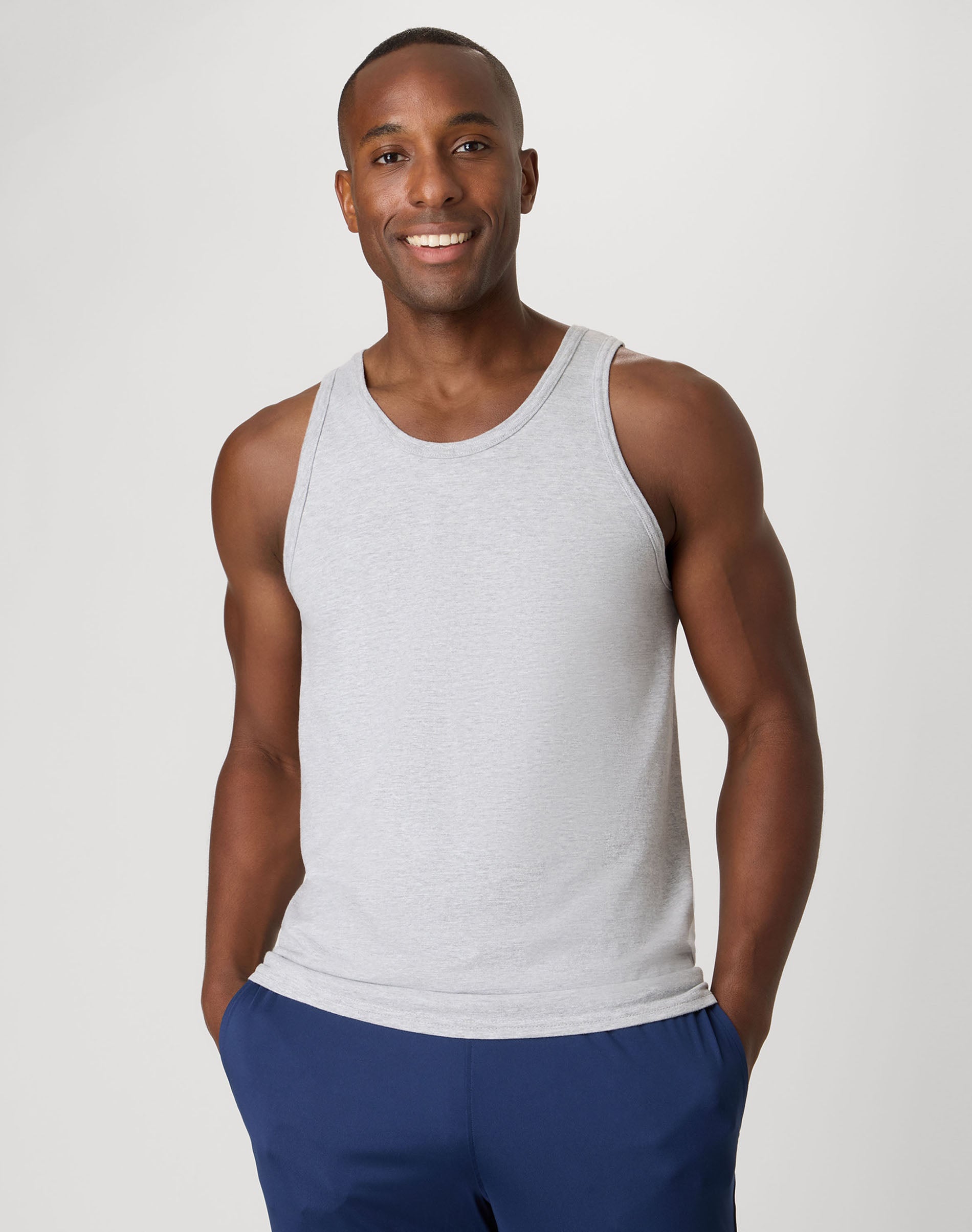 Hanes X-Temp Men’s Performance Tank Top, -Pack Light Steel Hanes X-Temp Men’s Performance Tank Top, -Pack Light Steel