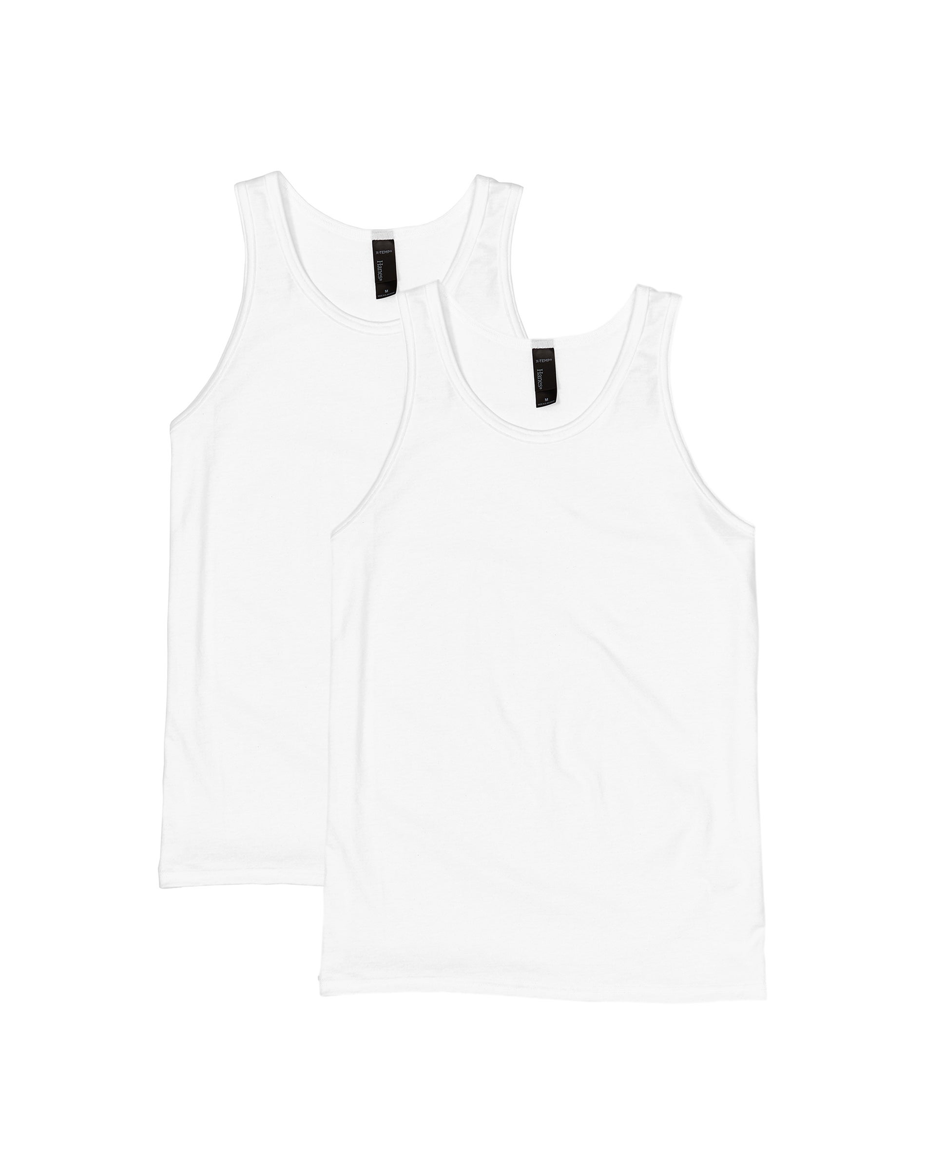 Hanes X-Temp Men’s Performance Tank Top, -Pack White Hanes X-Temp Men’s Performance Tank Top, -Pack White