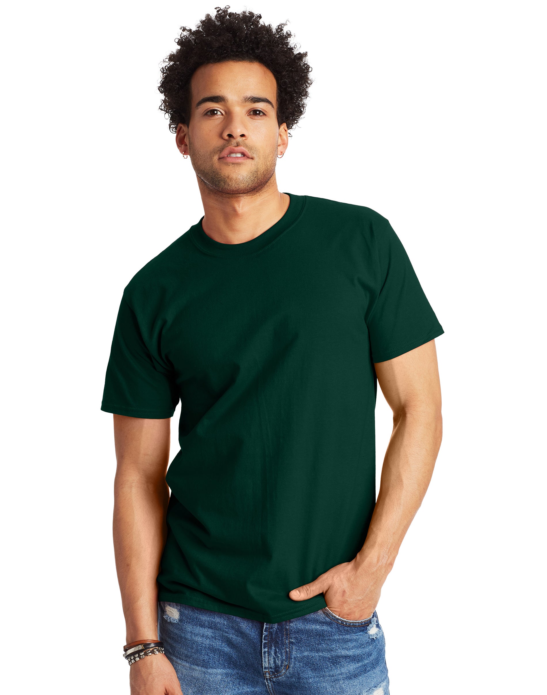 Hanes Beefy-T Unisex Heavyweight Cotton Shirt Big & Tall Hanes Beefy-T Unisex Heavyweight Cotton Shirt Big & Tall