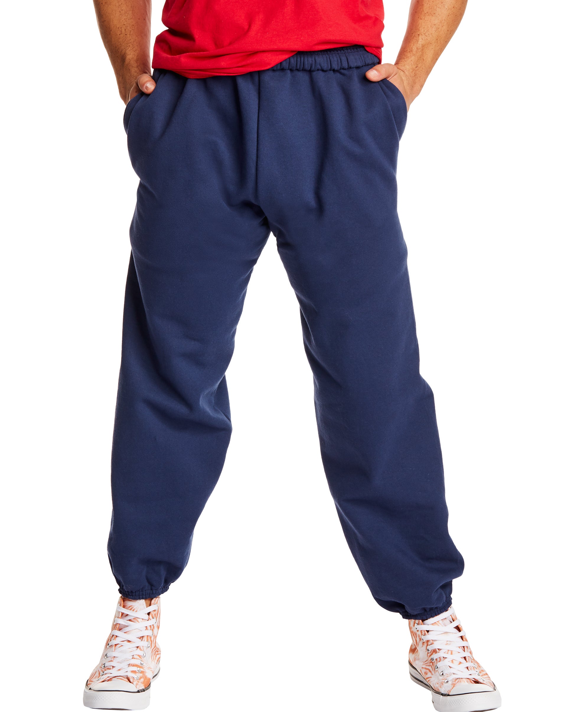 Hanes Sport Ultimate Men’s Fleece Joggers, ” Navy Hanes Sport Ultimate Men’s Fleece Joggers, ” Navy