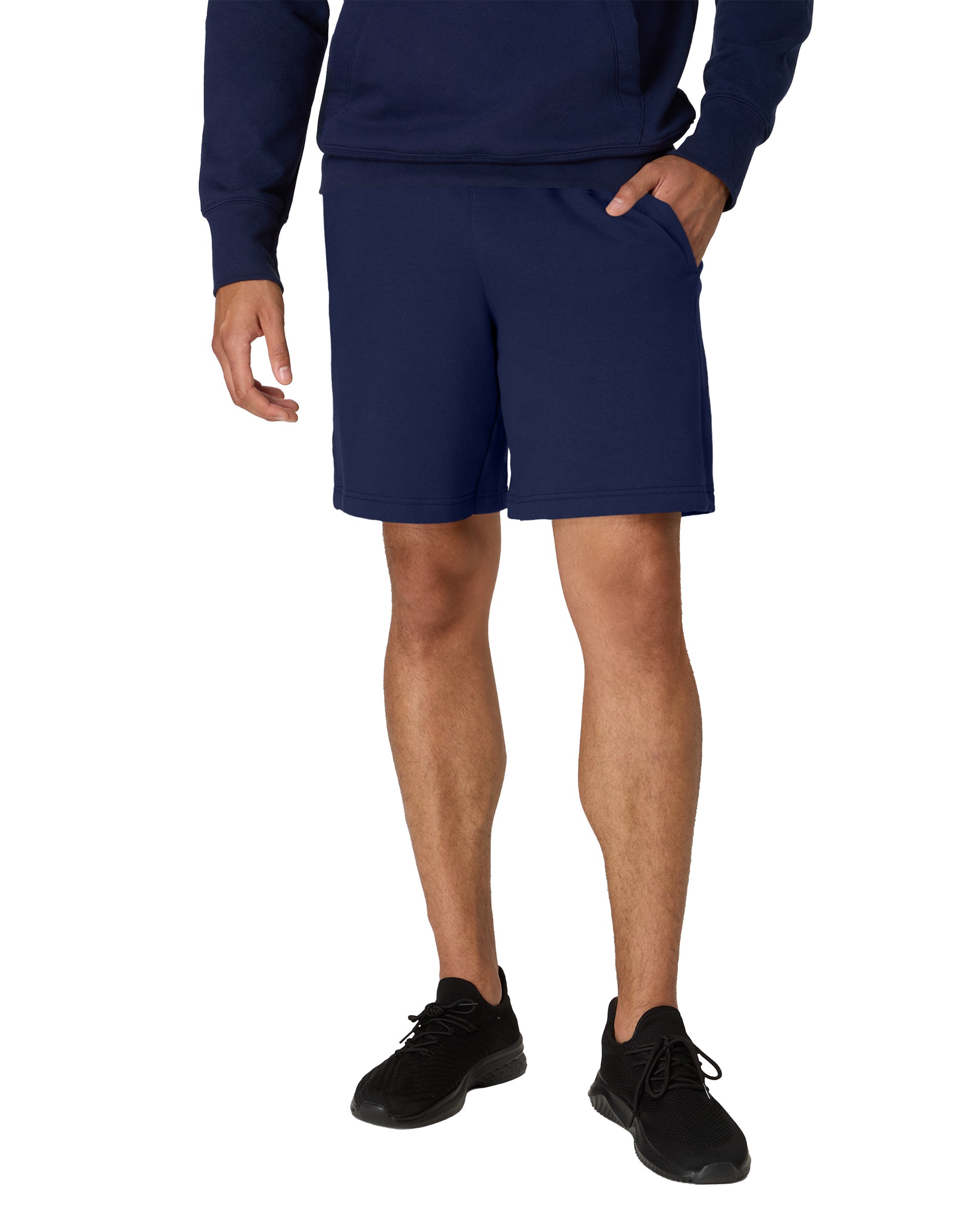 Hanes Originals Men’s Fleece Sweat Shorts, ” Athletic Navy Hanes Originals Men’s Fleece Sweat Shorts, ” Athletic Navy