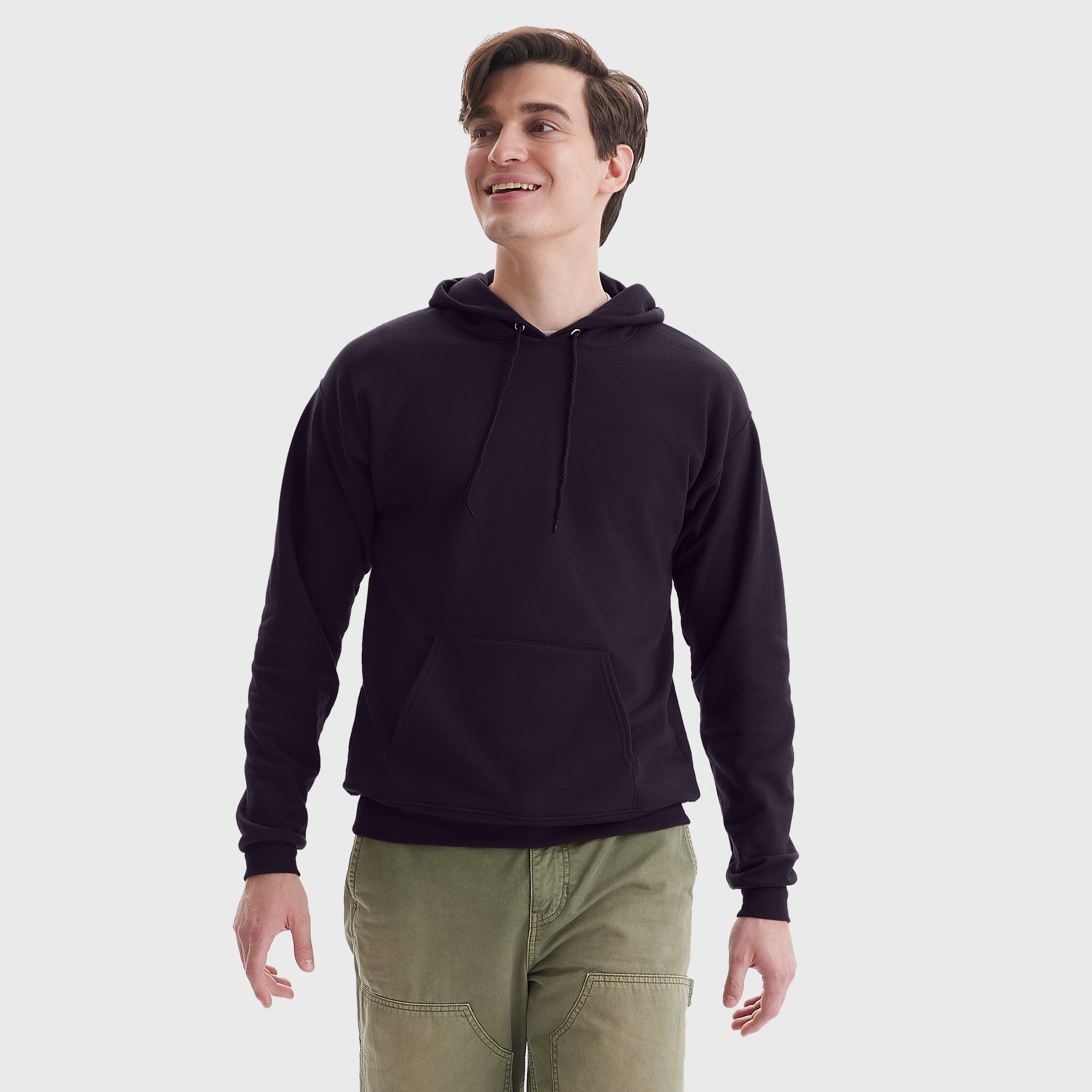 Hanes EcoSmart Men’s Fleece Hoodie Big & Tall Sizes Available Dark Eggplant Hanes EcoSmart Men’s Fleece Hoodie Big & Tall Sizes Available Dark Eggplant