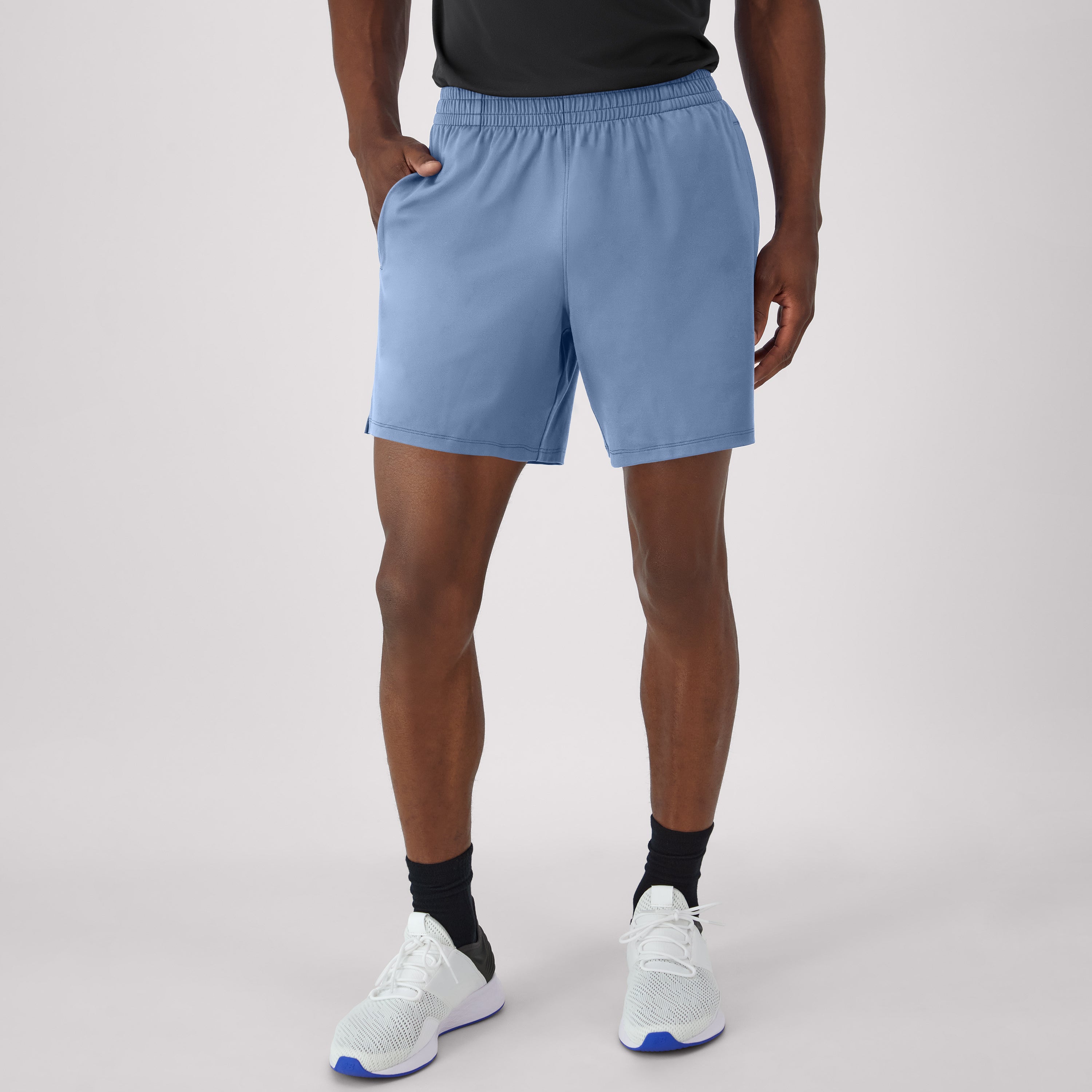 Hanes Moves Men’s Performance Shorts, ” Blue Dive Hanes Moves Men’s Performance Shorts, ” Blue Dive