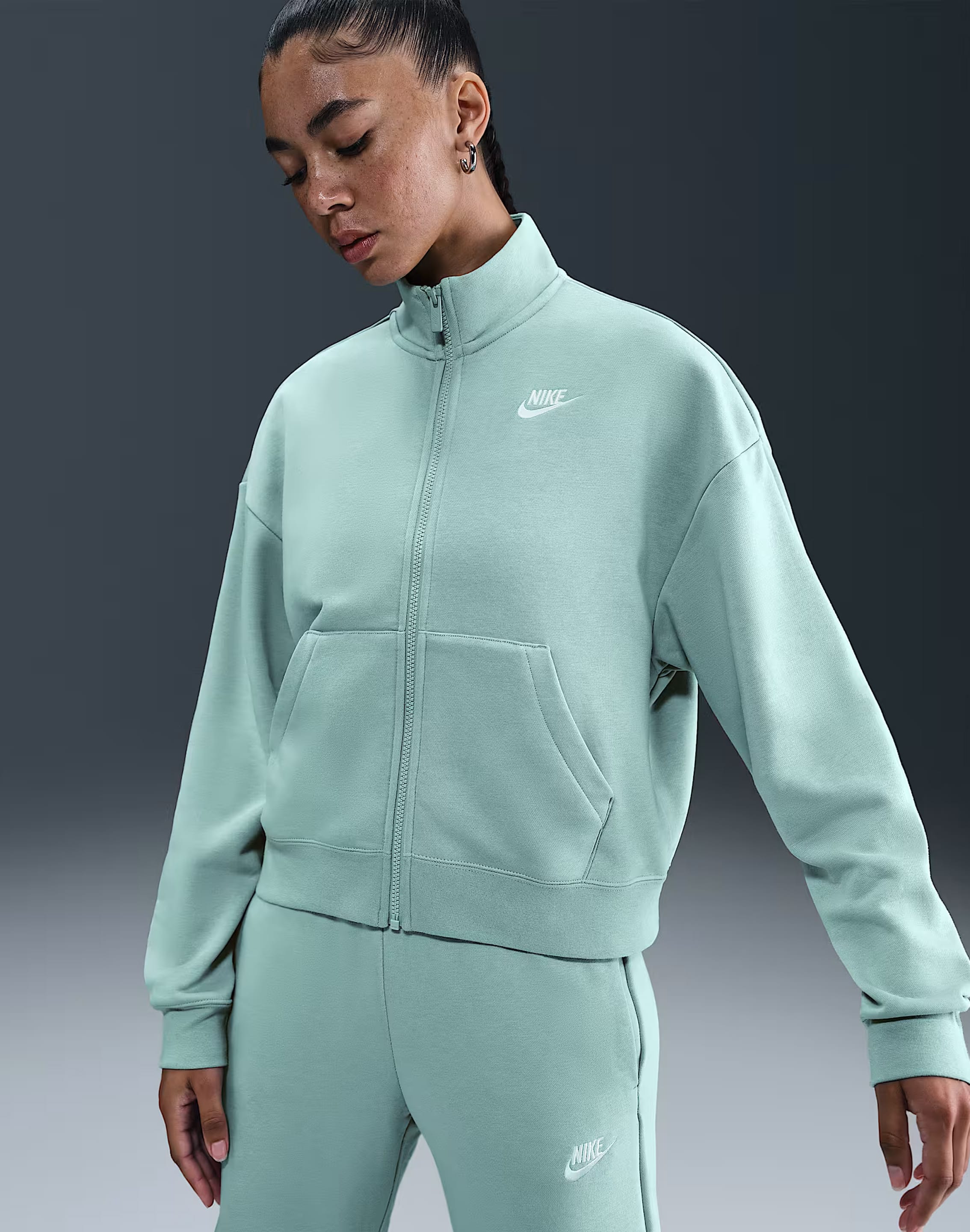 Nike Club Fleece Track Jacket Nike Club Fleece Track Jacket