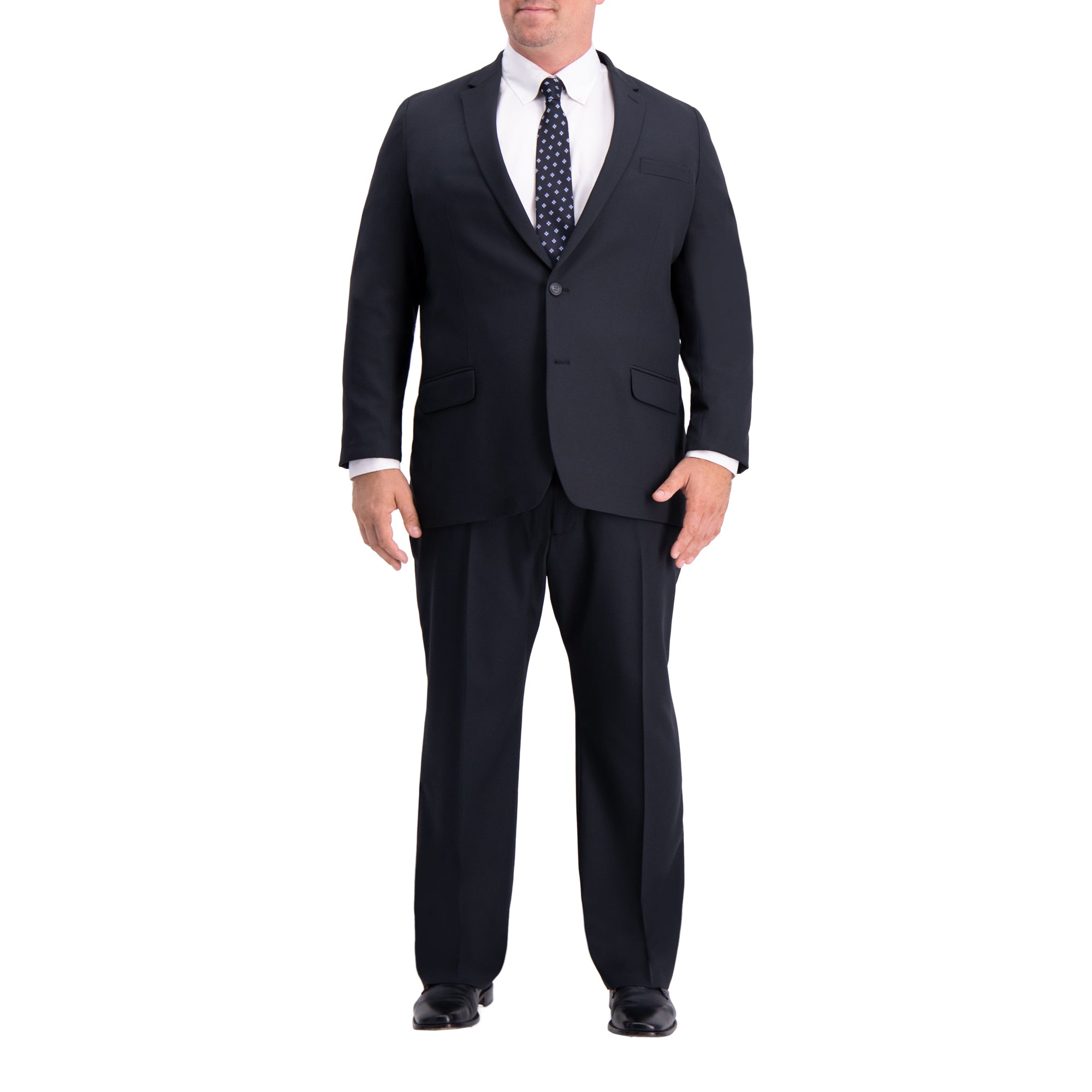 Haggar Big & Tall Active Series Herringbone Suit Jacket Haggar Big & Tall Active Series Herringbone Suit Jacket