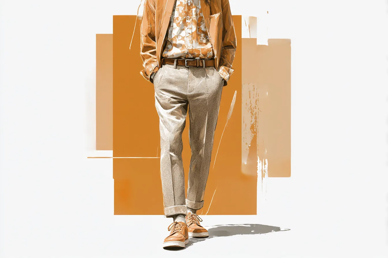 Herringbone Trousers That Get Better With Wear