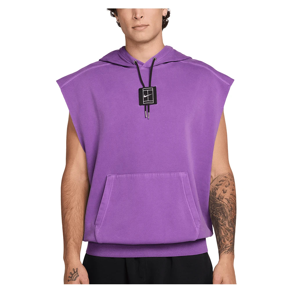 Men’s Paris Court Slam Sleeveless Tennis Pullover Hoodie Men’s Paris Court Slam Sleeveless Tennis Pullover Hoodie