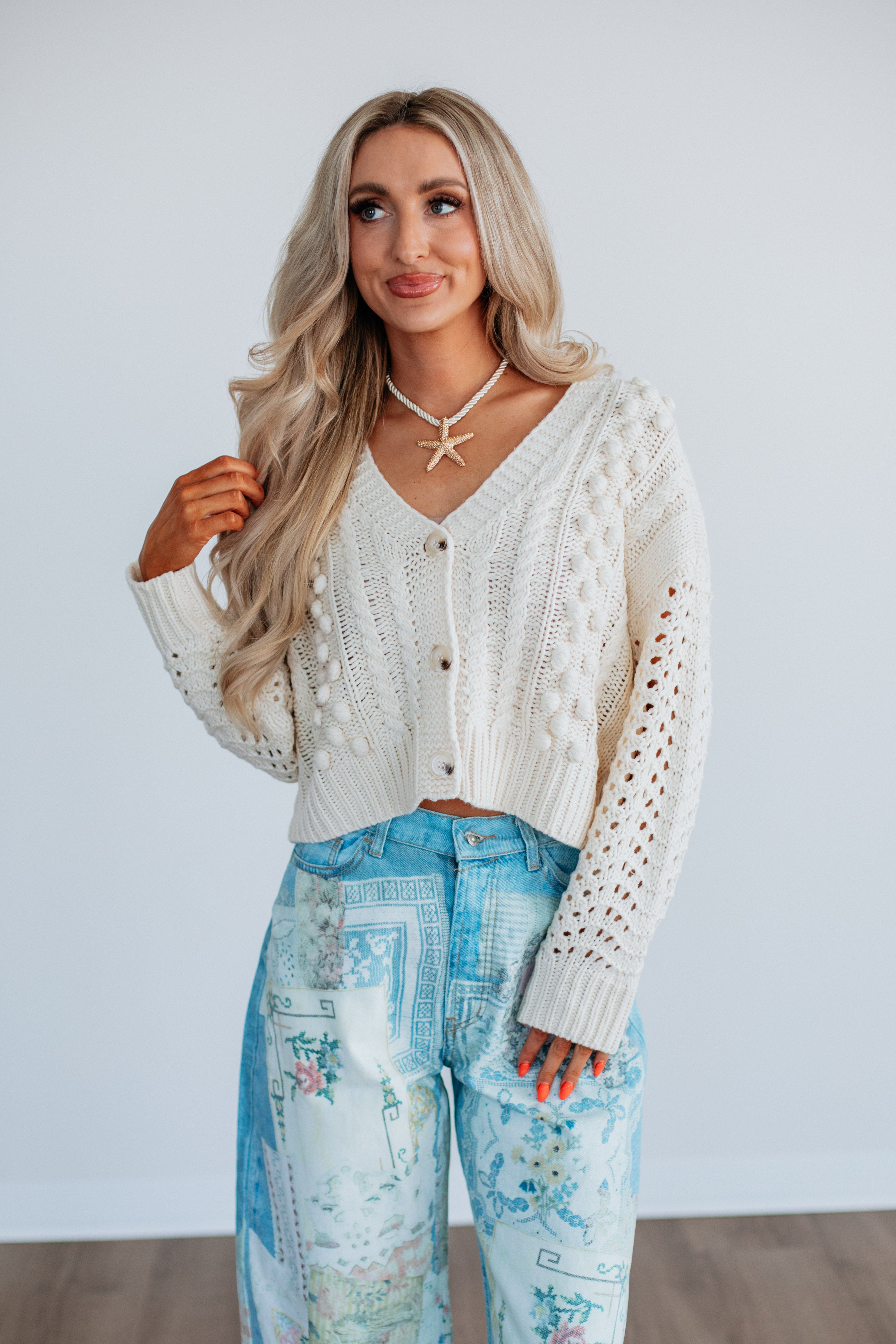 Jenica Textured Cardigan Jenica Textured Cardigan