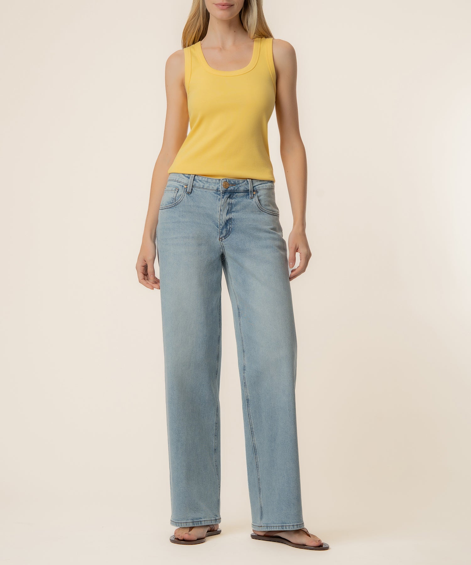 Anastasia Tank Top in Limoncello Anastasia Tank Top in Limoncello