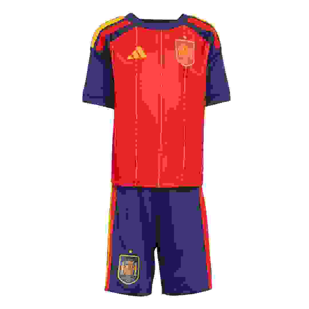 Spain Kid’s Home Soccer Kit – Jersey+Shorts – # Spain Kid’s Home Soccer Kit – Jersey+Shorts – #