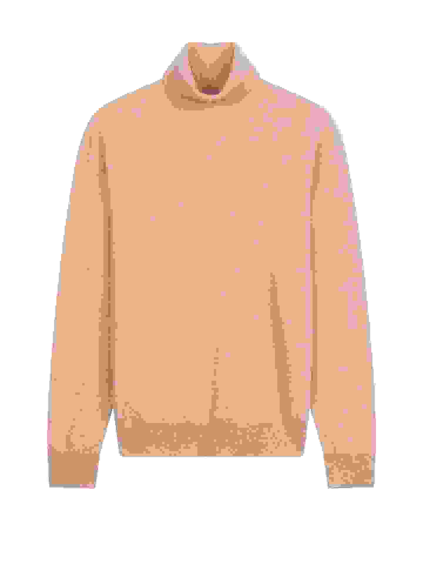Organic Color Cashmere Timeless Turtleneck Sweater – M Beige MK- Organic Color Cashmere Timeless Turtleneck Sweater – M Beige MK-
