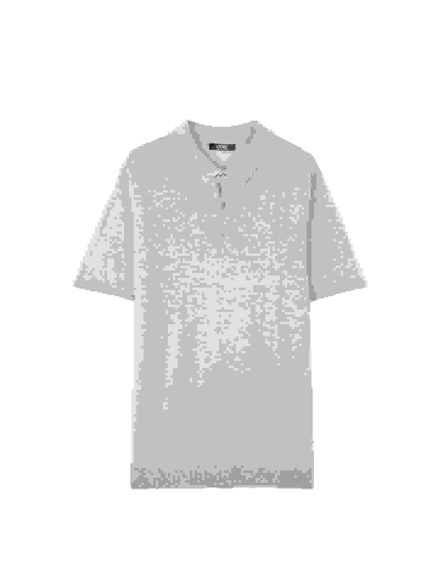 Cashmere Silk Polo Shirt – X Urban Gray MK– Cashmere Silk Polo Shirt – X Urban Gray MK–