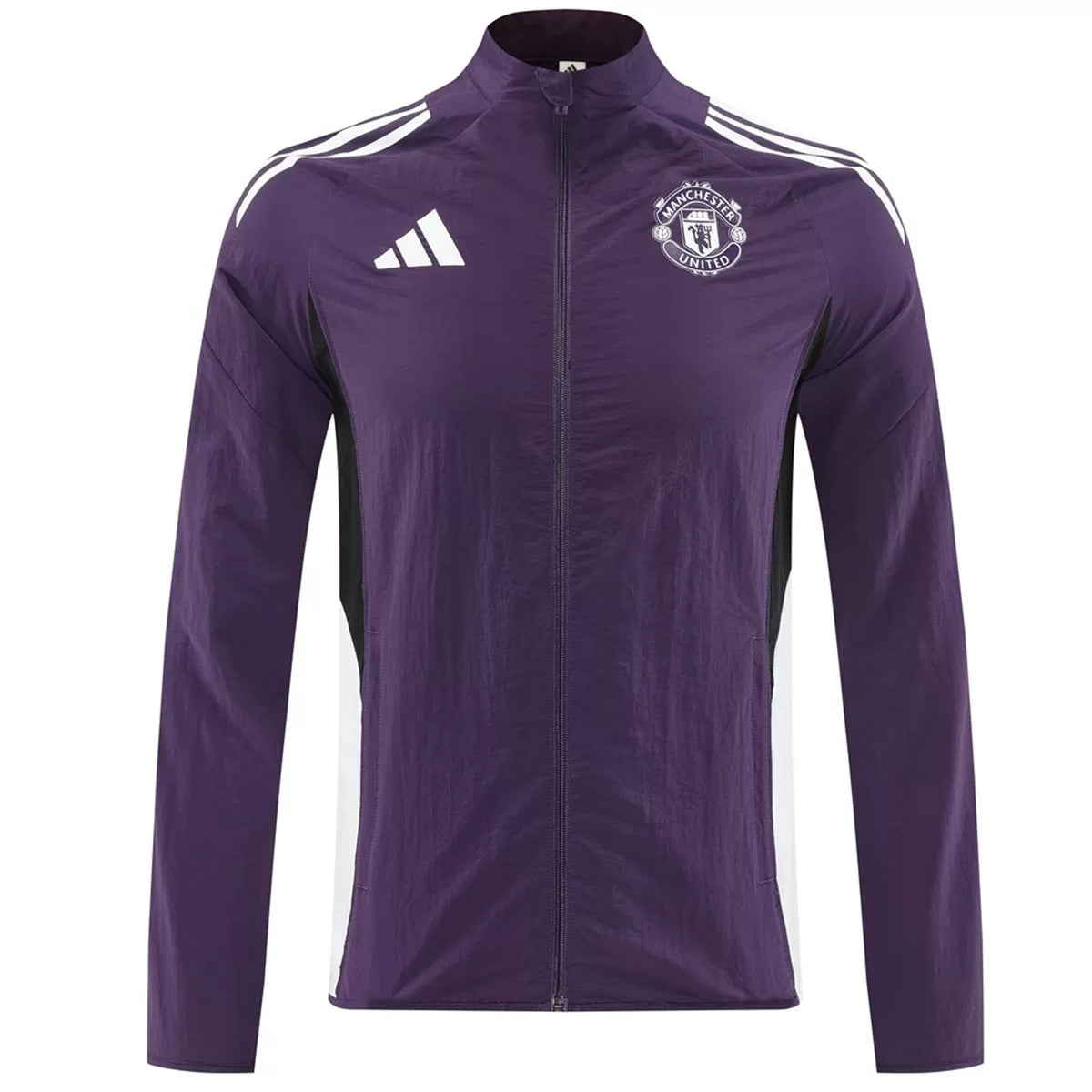 Manchester United Windbreaker Jacket Purple Manchester United Windbreaker Jacket Purple