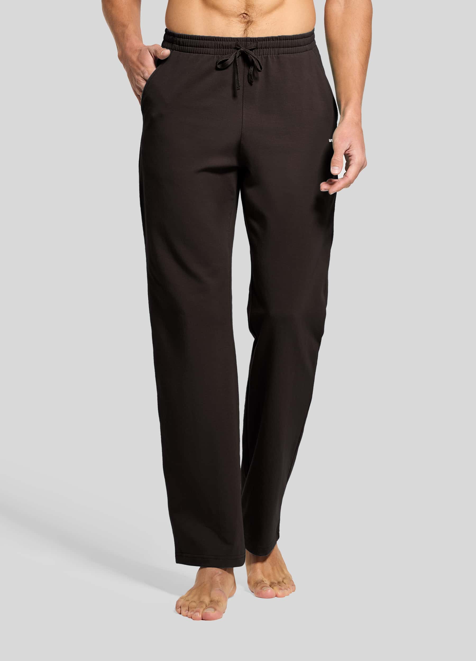 Men’s Relaxed Fit Cotton Sweatpants – Coffee Regular Men’s Relaxed Fit Cotton Sweatpants – Coffee Regular