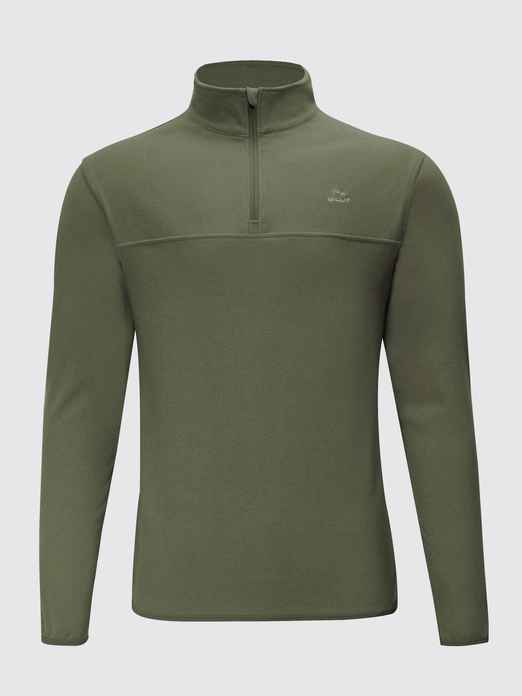 Men’s Fleece Pullover Quarter Zip
