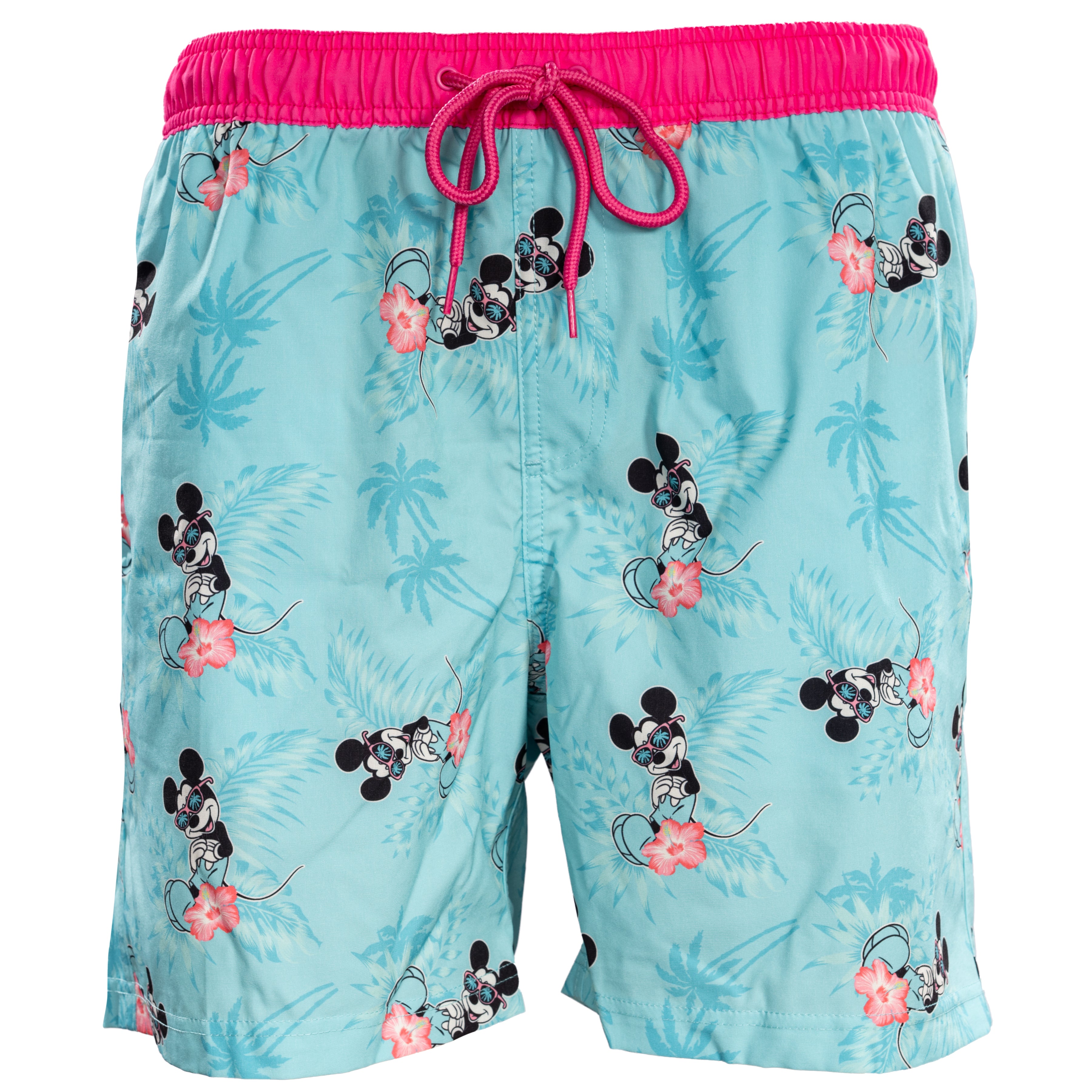 Mickey Mouse Swim Shorts Hot Palms Turquoise Mickey Mouse Swim Shorts Hot Palms Turquoise