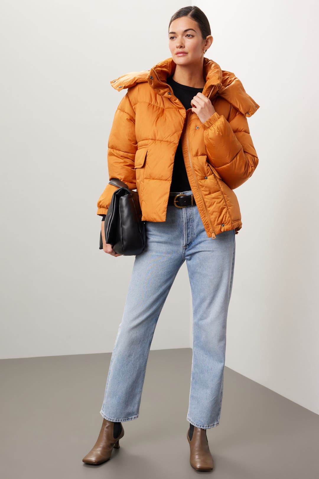 Nvlt Wonder Puffer Jacket Orange Nvlt Wonder Puffer Jacket Orange