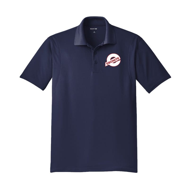 Ebonite Mens Tall Sport-Tek Navy Polo Bowling Shirt Ebonite Mens Tall Sport-Tek Navy Polo Bowling Shirt