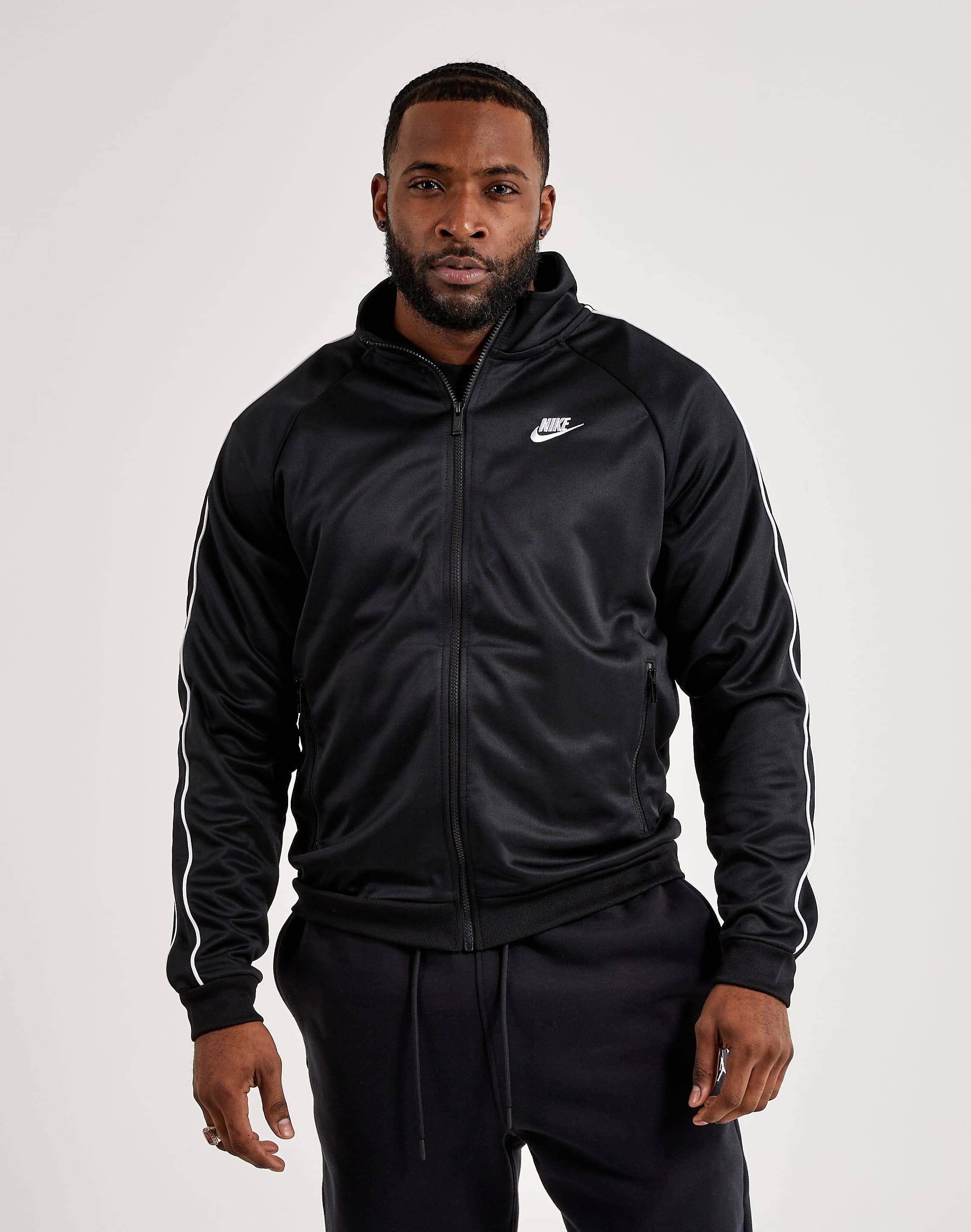 Nike Club Fleece Full-Zip Track Jacket Nike Club Fleece Full-Zip Track Jacket