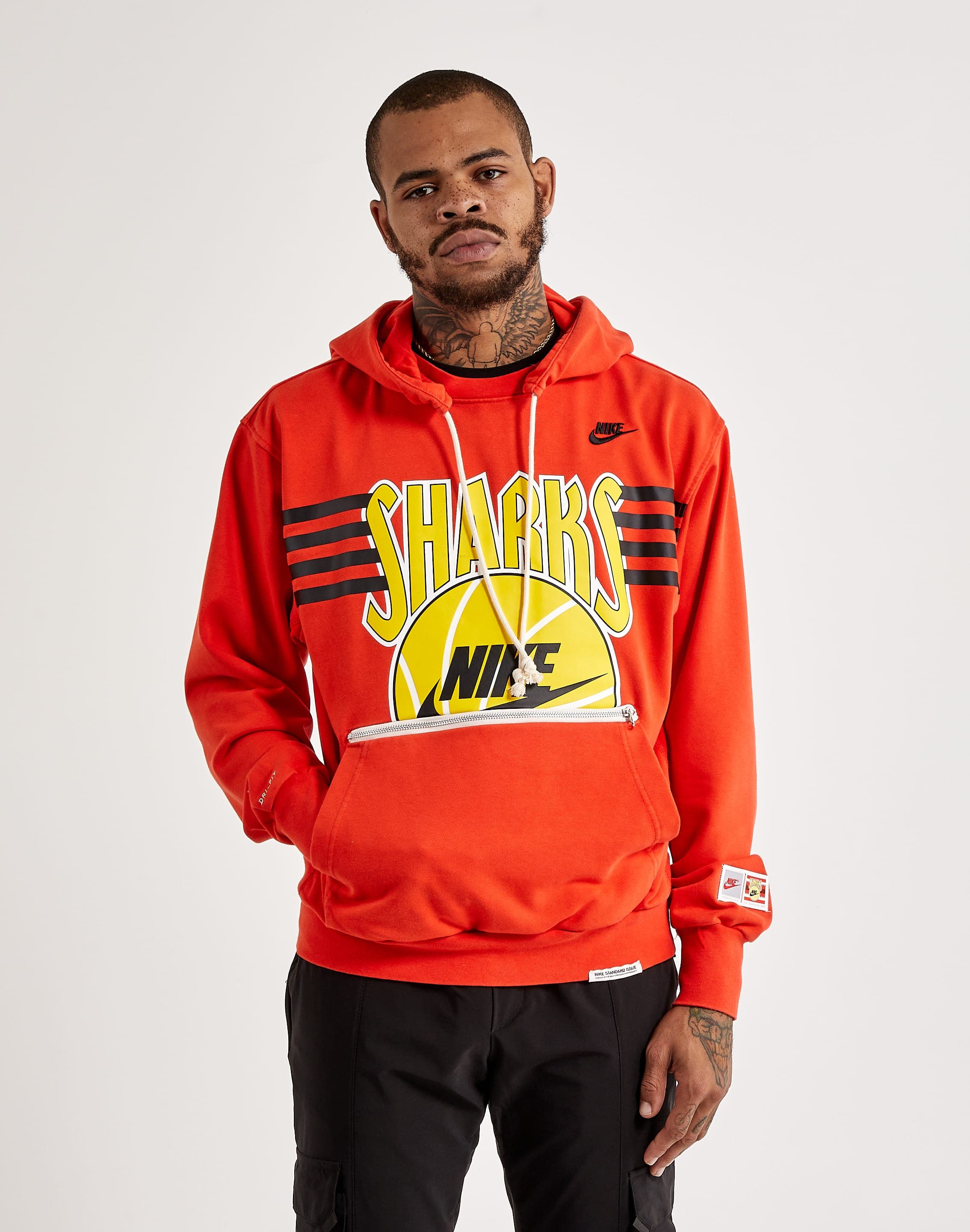 Nike Dri-FIT Standard Issue Sharks Hoodie Nike Dri-FIT Standard Issue Sharks Hoodie