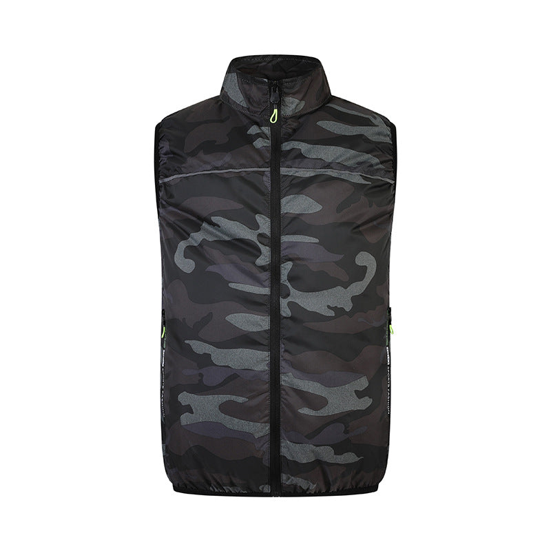 Cooling Fan Vest B Dual Fan Outdoor Work Cooling Gear Cooling Fan Vest B Dual Fan Outdoor Work Cooling Gear
