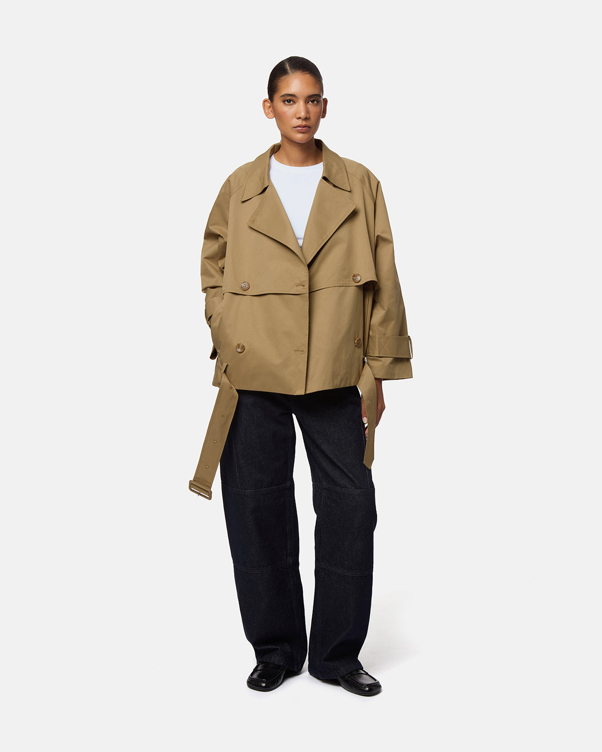 Gaia Short Trench Coat Gaia Short Trench Coat