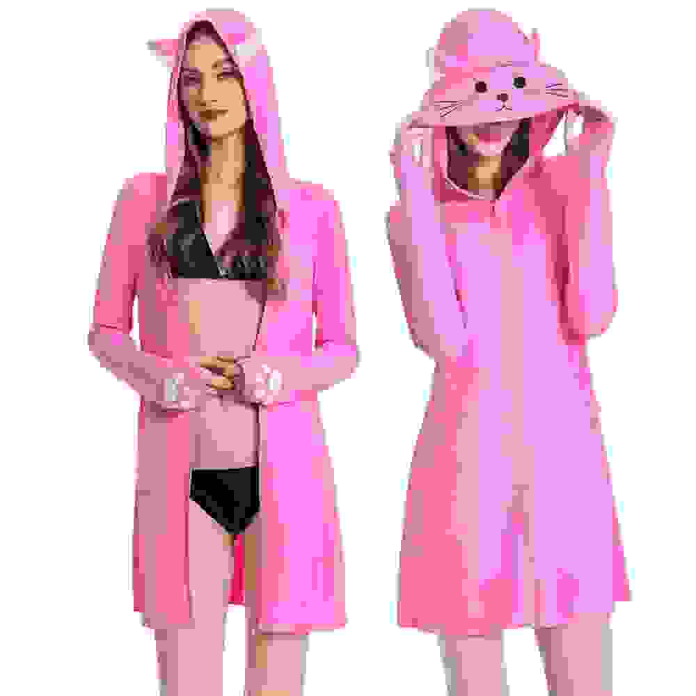 OLAOLA UPF + Sun Protection Jacket Pink Cat Sunscreen Hoodie Full Zip Lightweight Long Sleeve Hiking Outdoor OLAOLA UPF + Sun Protection Jacket Pink Cat Sunscreen Hoodie Full Zip Lightweight Long Sleeve Hiking Outdoor