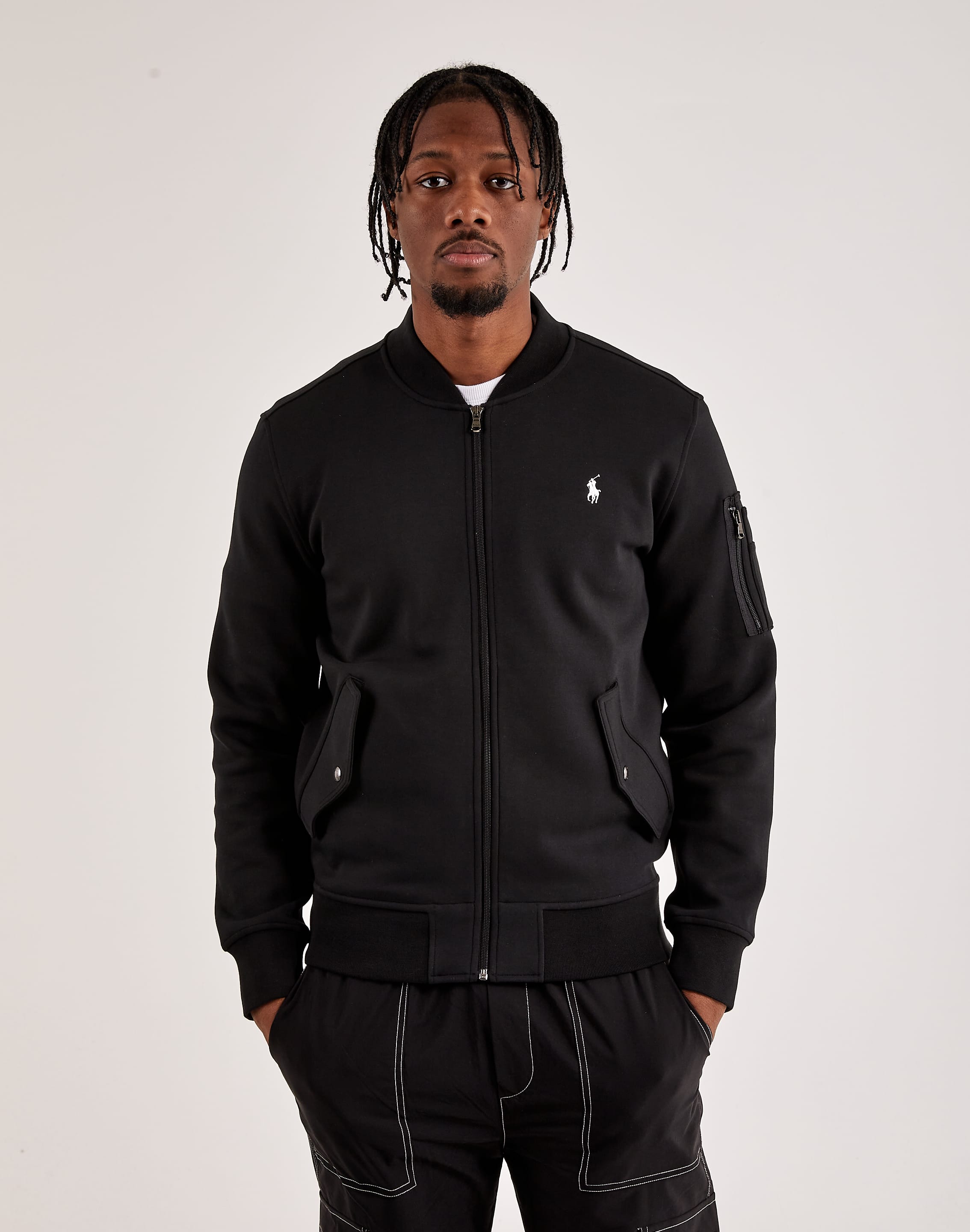 Polo Ralph Lauren Double-Knit Bomber Jacket Polo Ralph Lauren Double-Knit Bomber Jacket