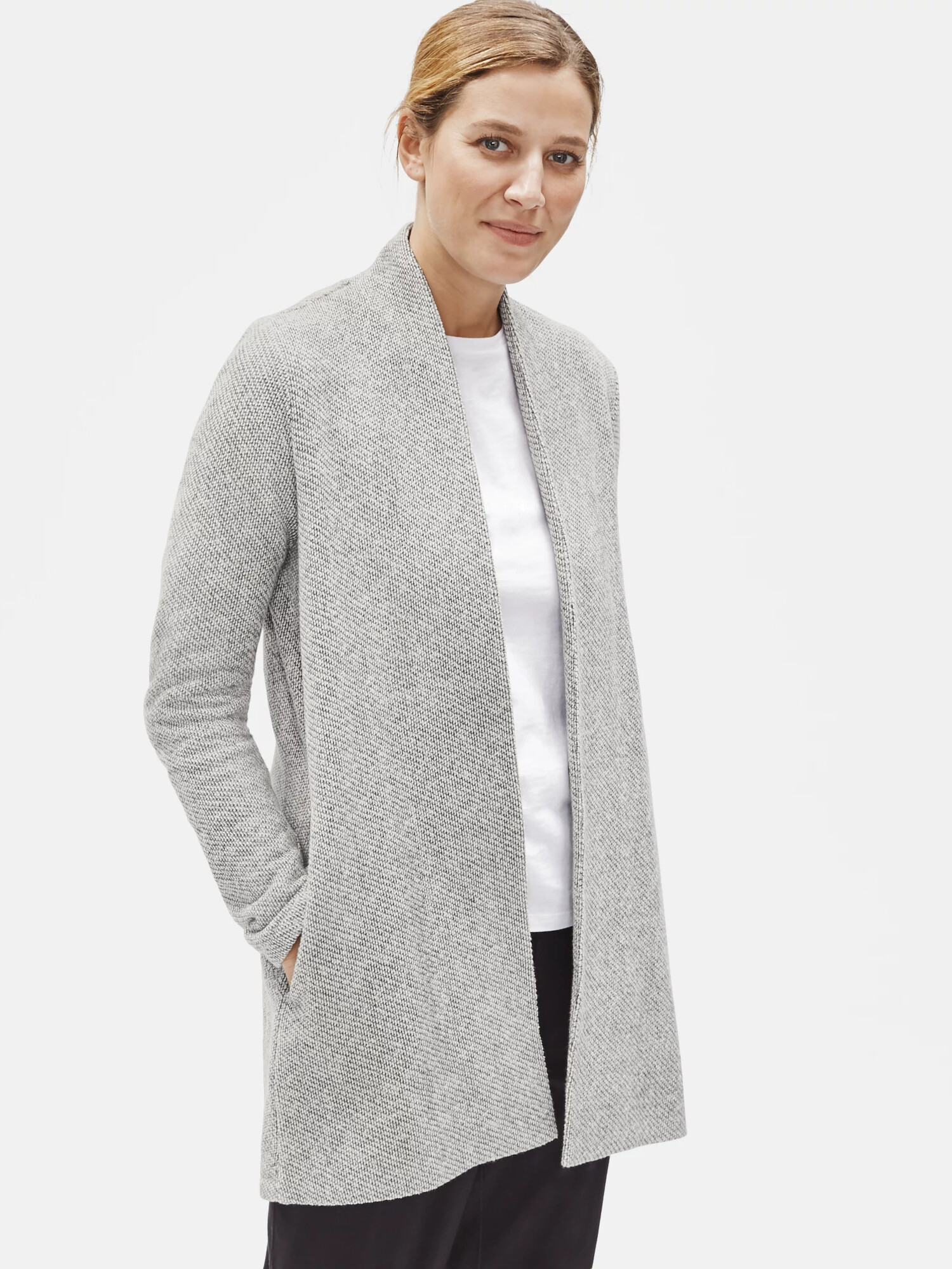 Organic Cotton Terry Cardigan Organic Cotton Terry Cardigan