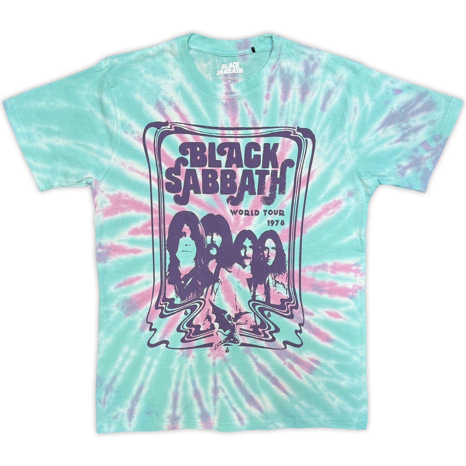 BLACK SABBATH – WORLD TOUR ‘ – Shirt Green Wash Collection BLACK SABBATH – WORLD TOUR ‘ – Shirt Green Wash Collection