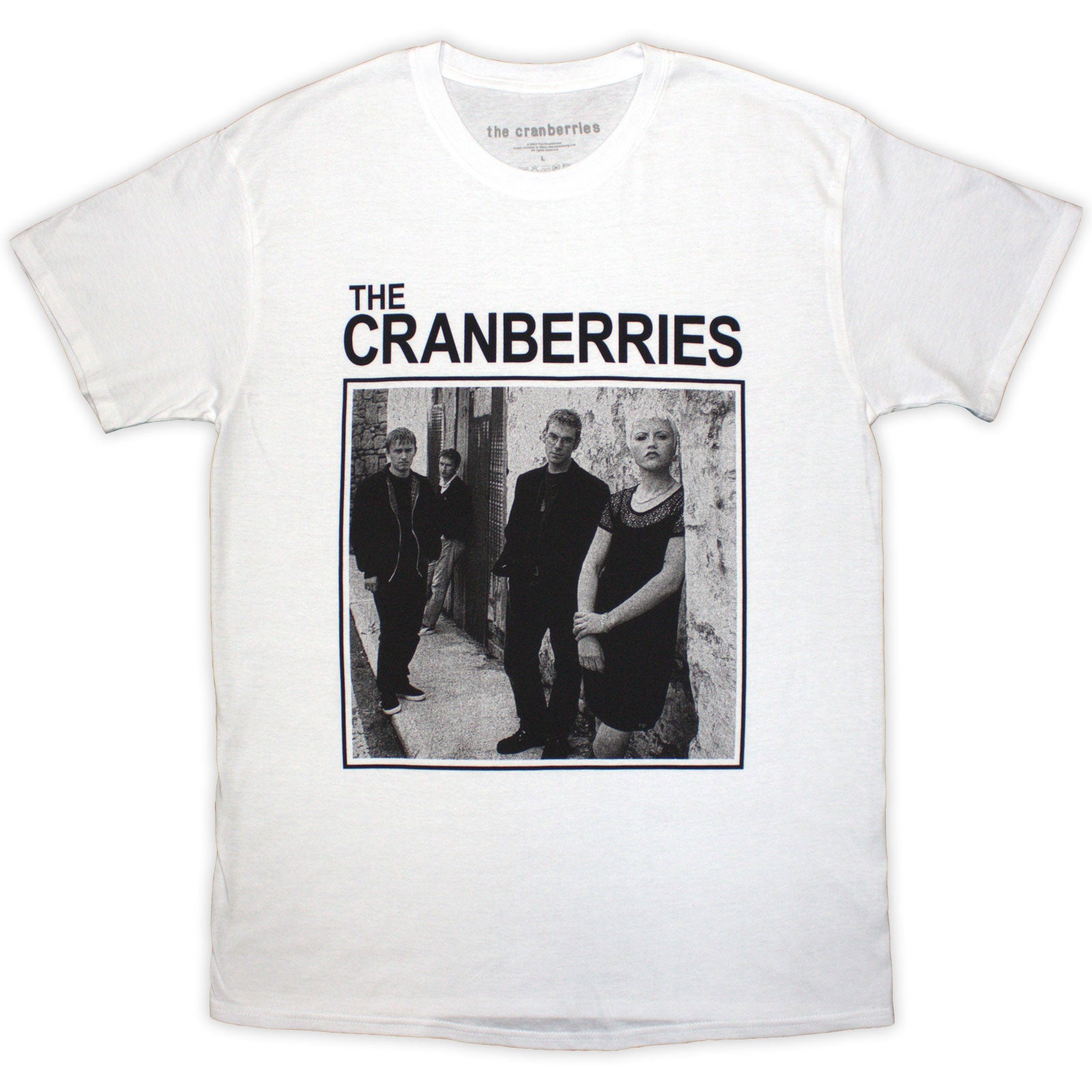 THE CRANBERRIES – SQUARE PHOTO – Shirt White THE CRANBERRIES – SQUARE PHOTO – Shirt White