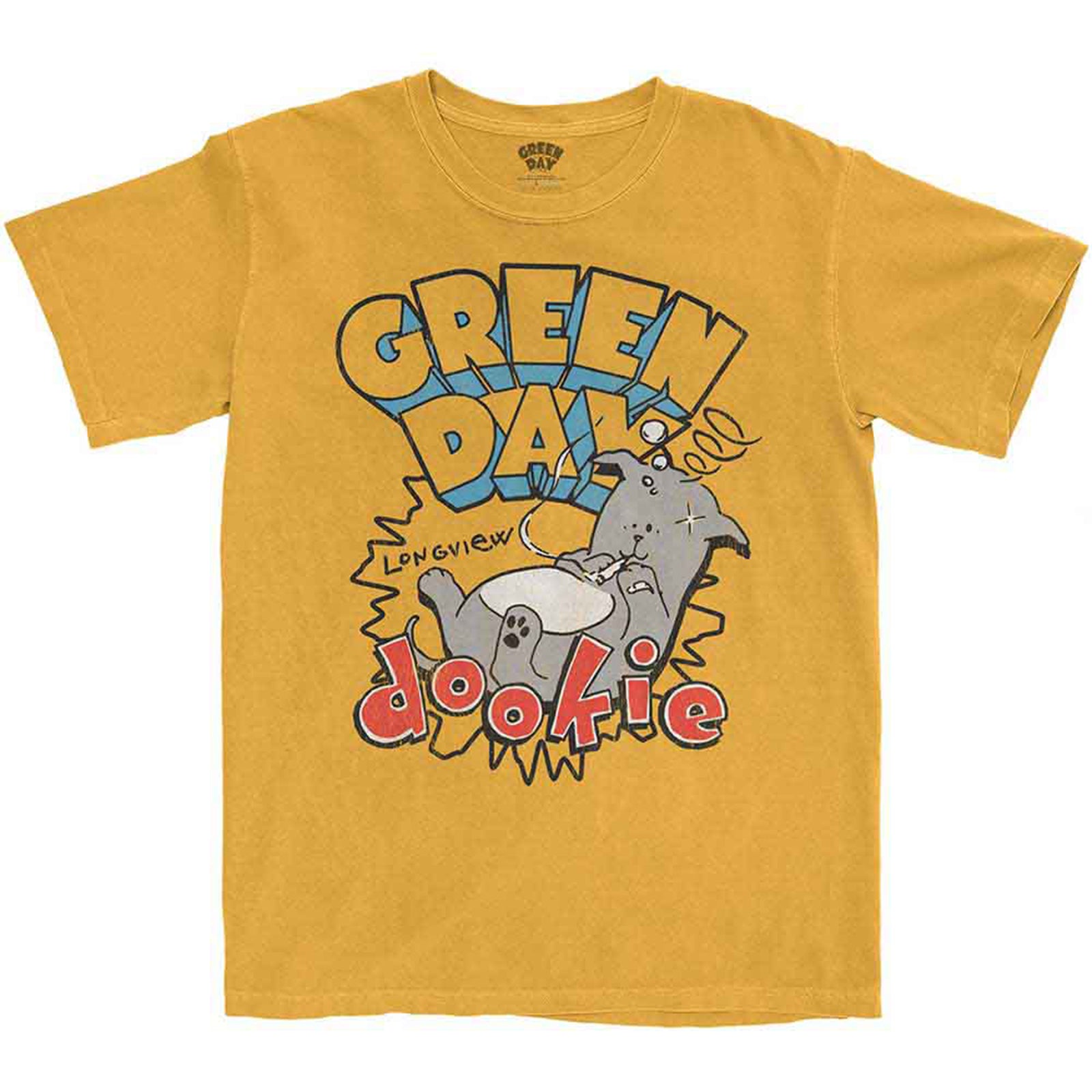 GREEN DAY – DOOKIE LONGVIEW – Shirt Orange GREEN DAY – DOOKIE LONGVIEW – Shirt Orange