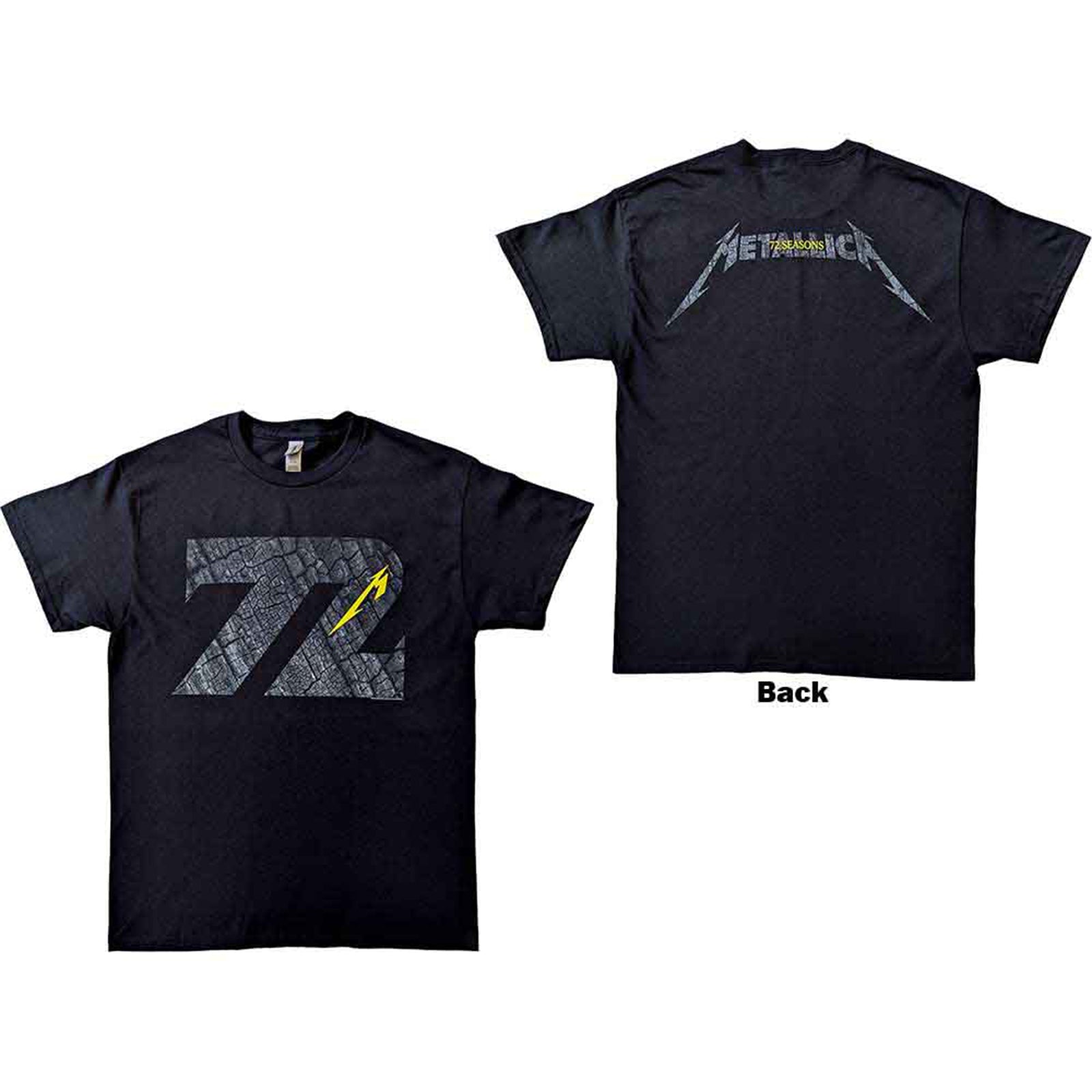 METALLICA – SEASONS CHARRED LOGO – Shirt Black Back Print METALLICA – SEASONS CHARRED LOGO – Shirt Black Back Print